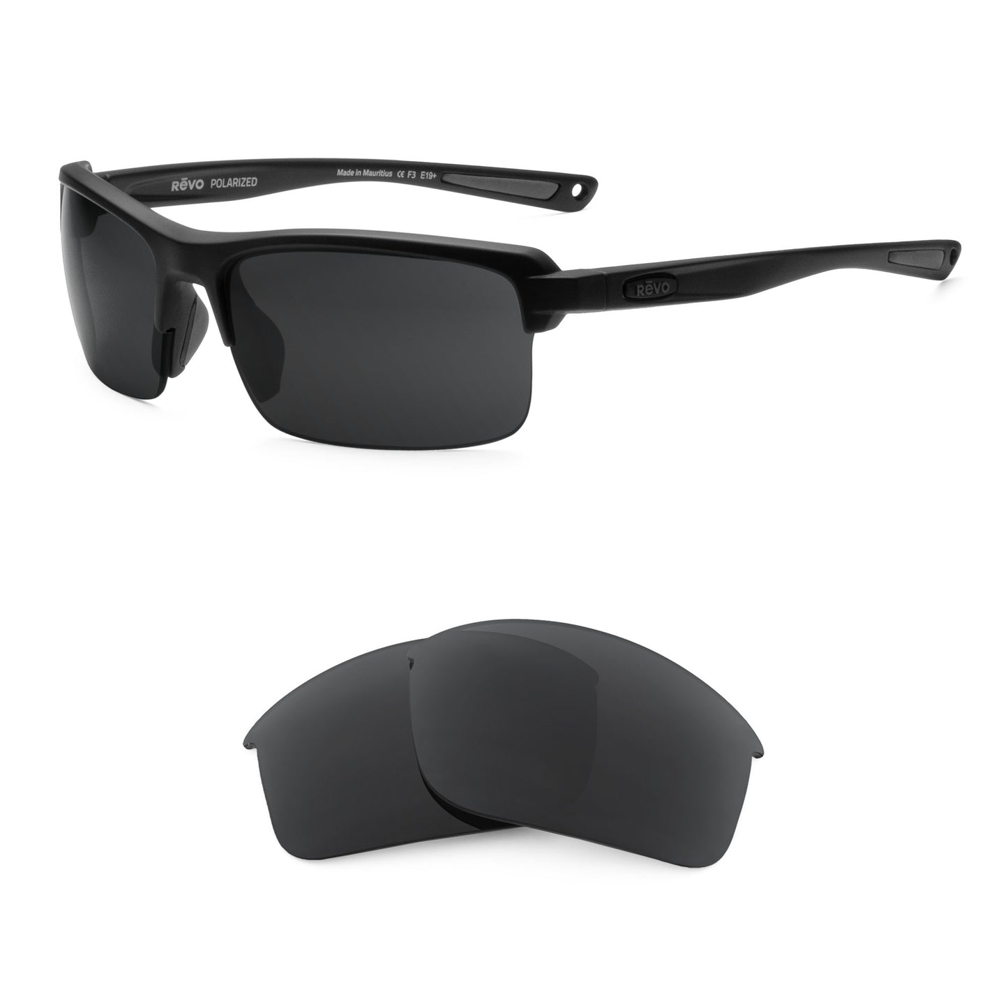 Revo Crux N sunglasses with replacement lenses