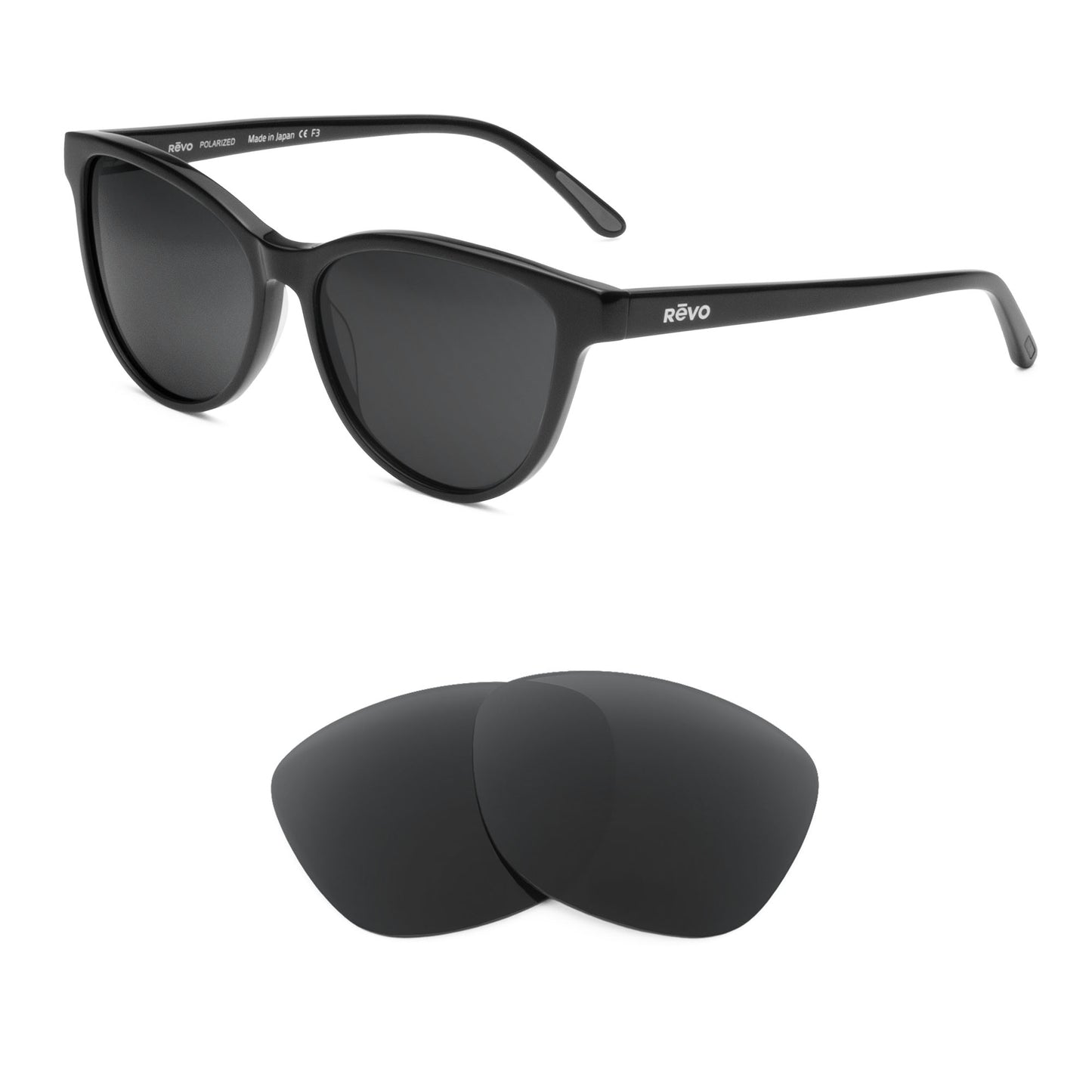 Revo Daphne sunglasses with replacement lenses