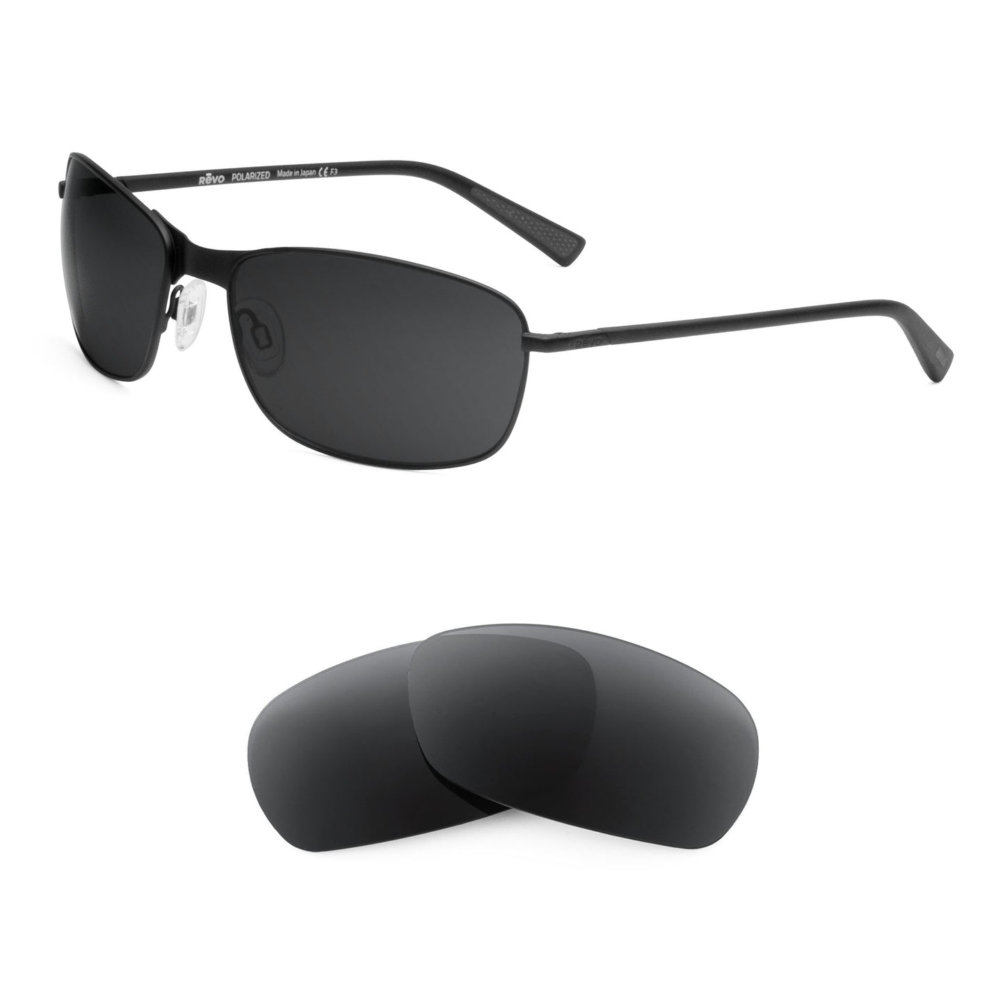 Revo Decoy sunglasses with replacement lenses