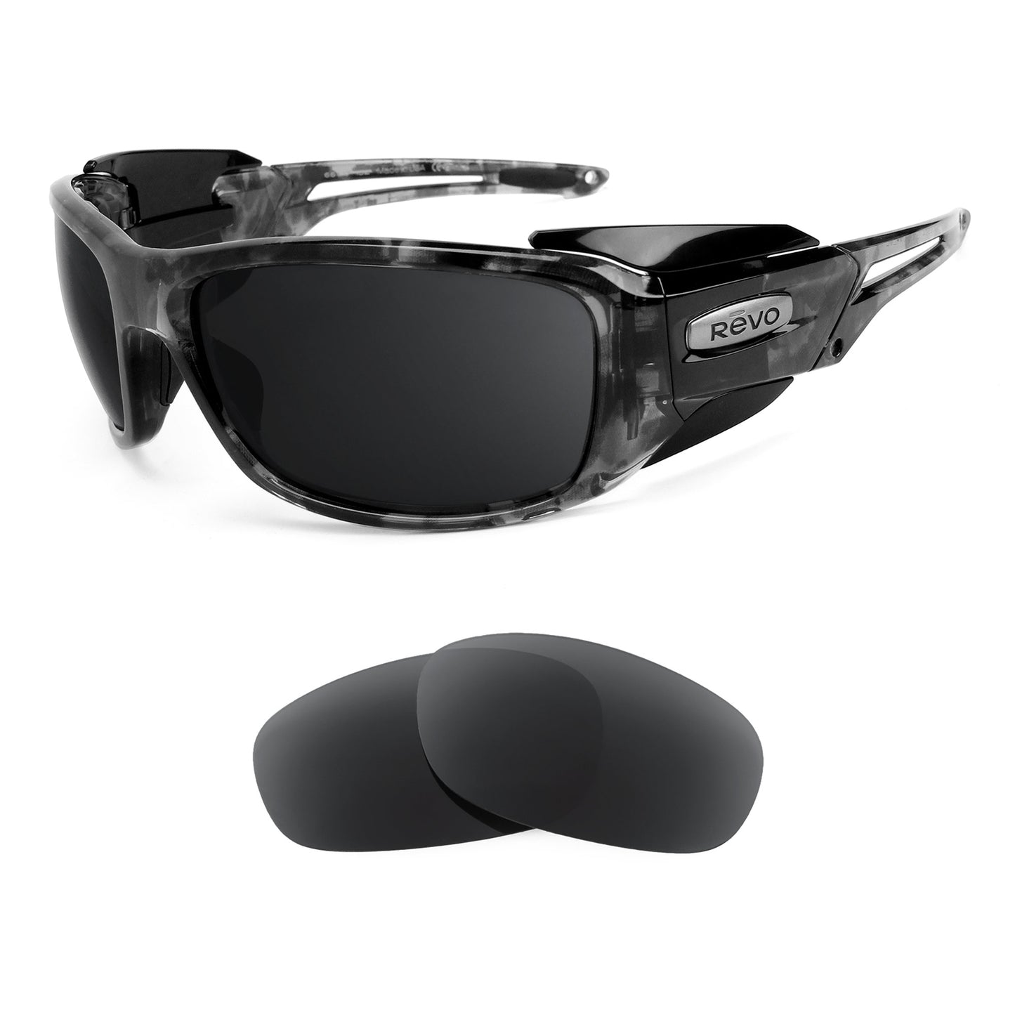 Revo Guide Extreme RE4063 sunglasses with replacement lenses
