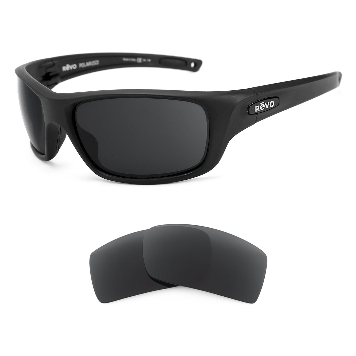 Revo Guide II RE4073 sunglasses with replacement lenses