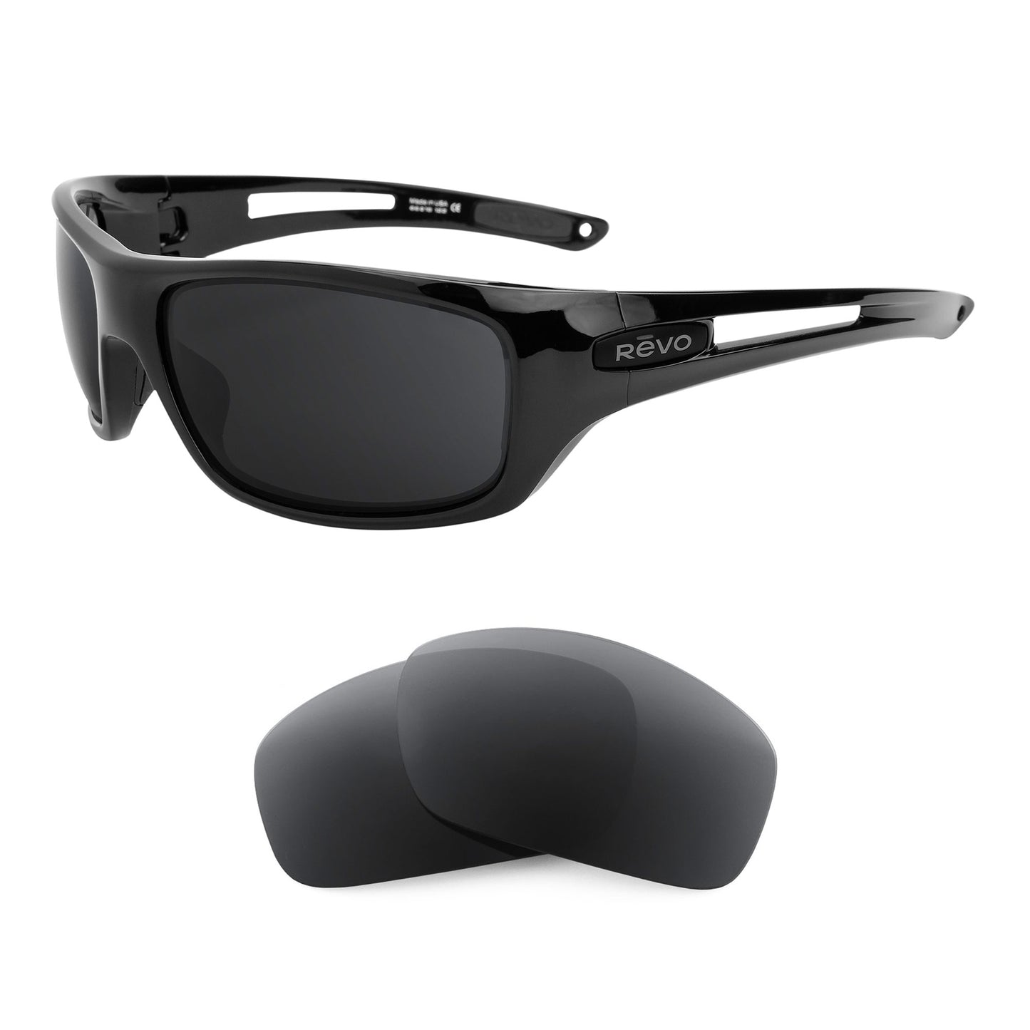 Revo Guide RE4054 sunglasses with replacement lenses