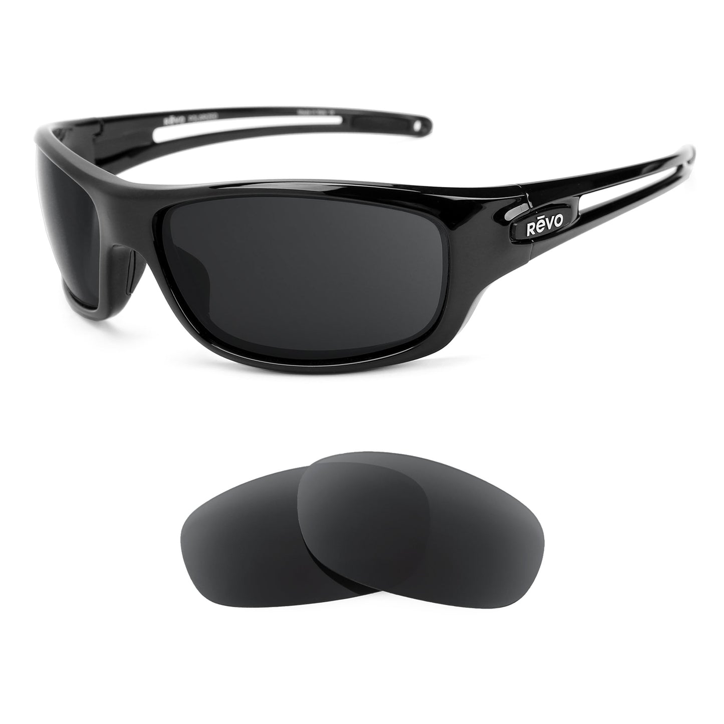 Revo Guide S RE4070 sunglasses with replacement lenses