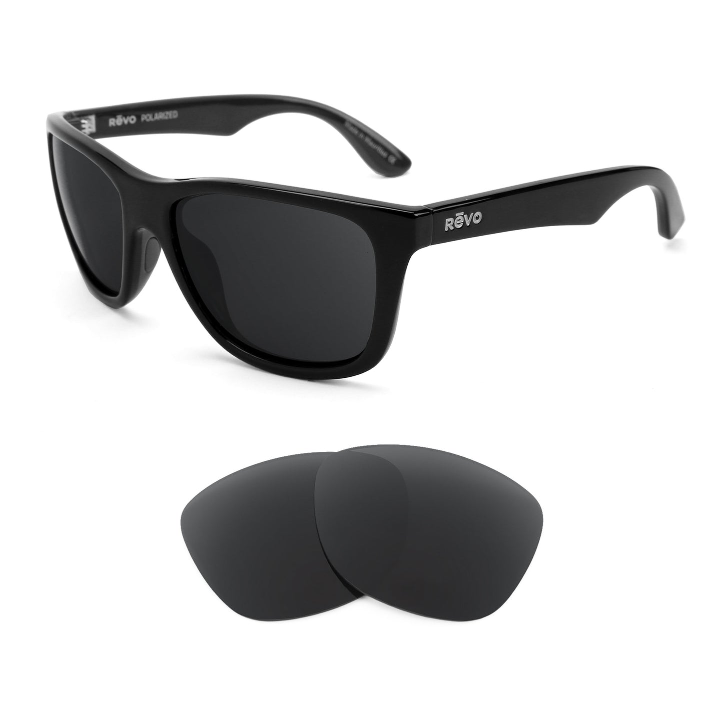 Revo Otis RE1001 sunglasses with replacement lenses
