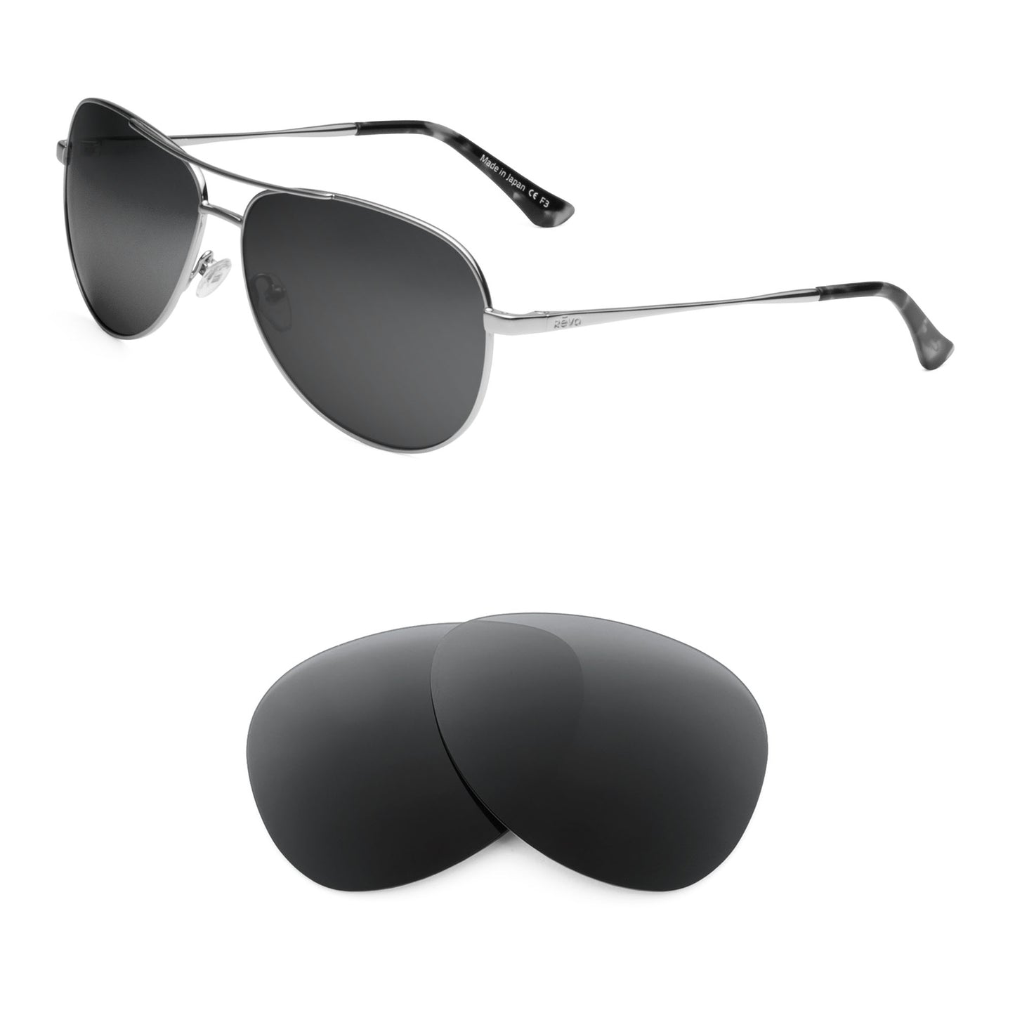 Revo Relay sunglasses with replacement lenses