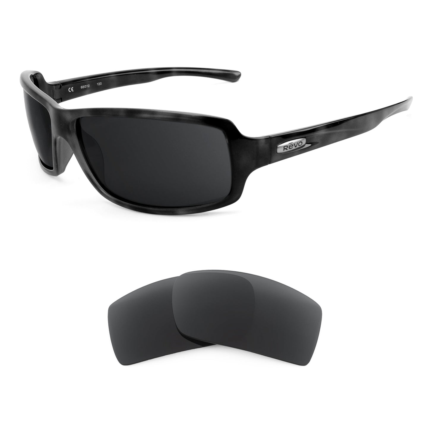 Revo Spool RE4048 sunglasses with replacement lenses