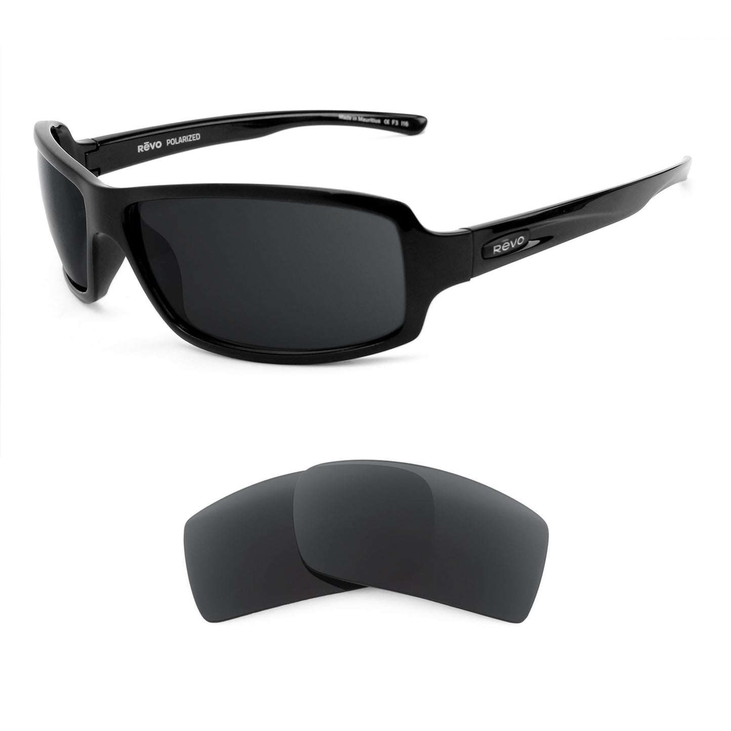 Revo Thrive RE4037 sunglasses with replacement lenses