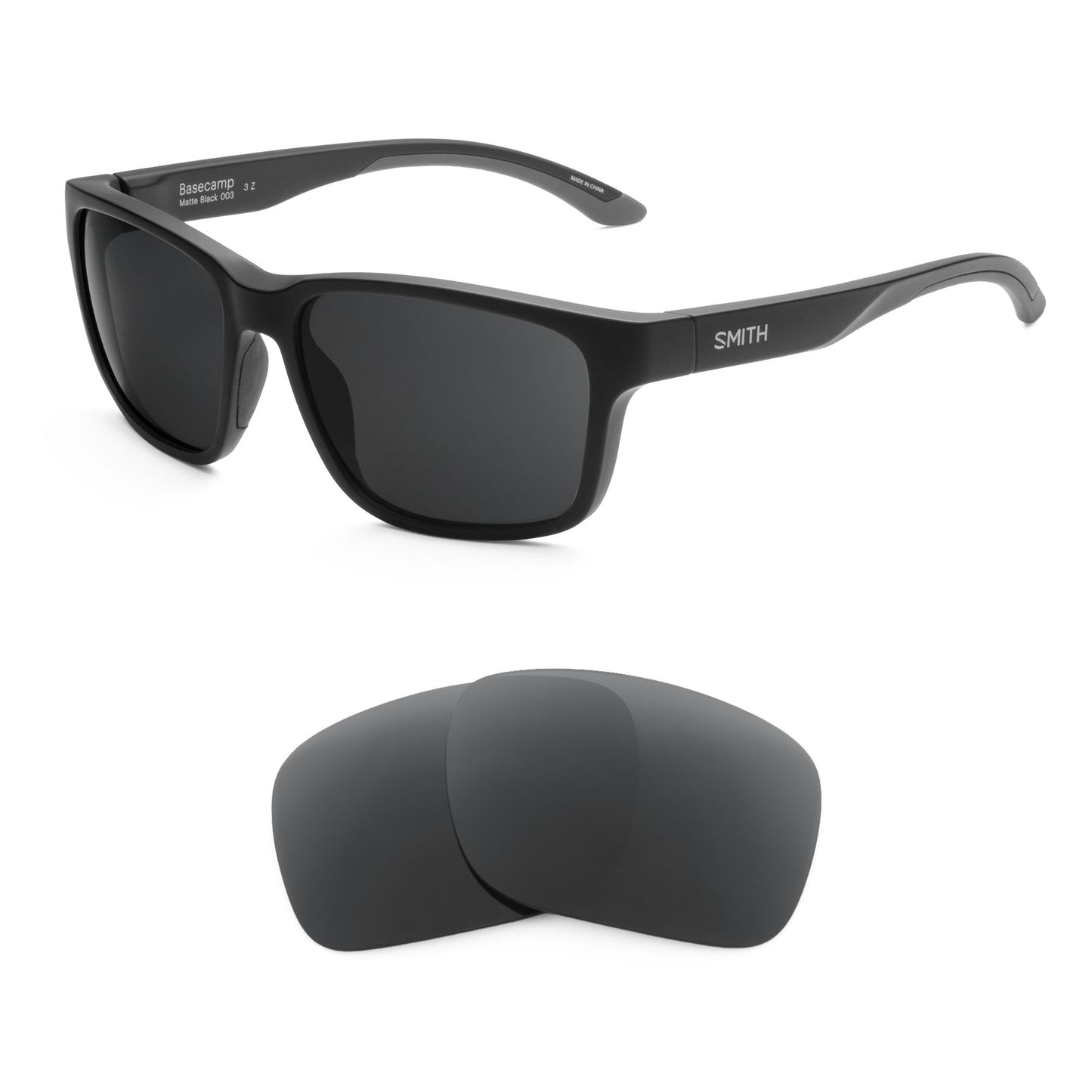 Smith Basecamp sunglasses with replacement lenses