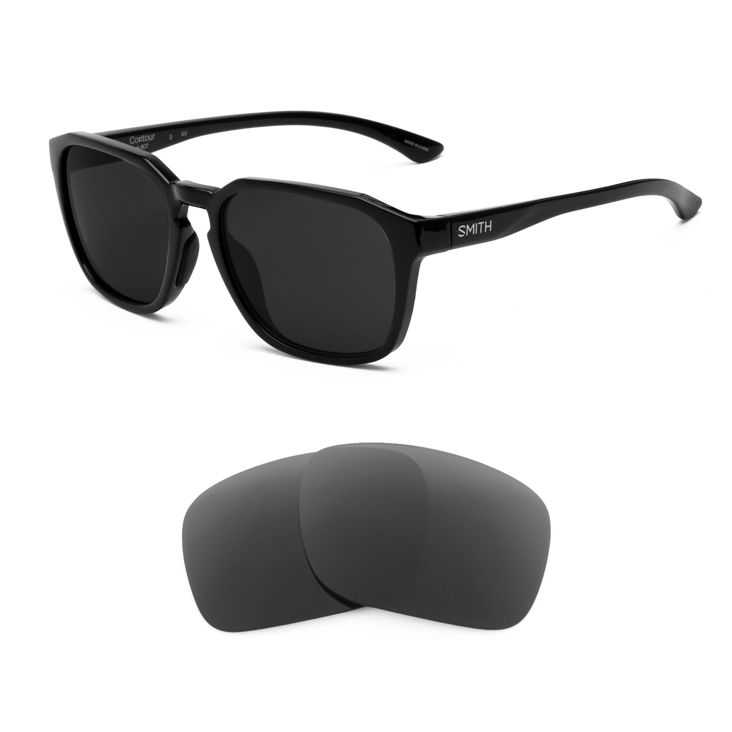 Smith Contour sunglasses with replacement lenses