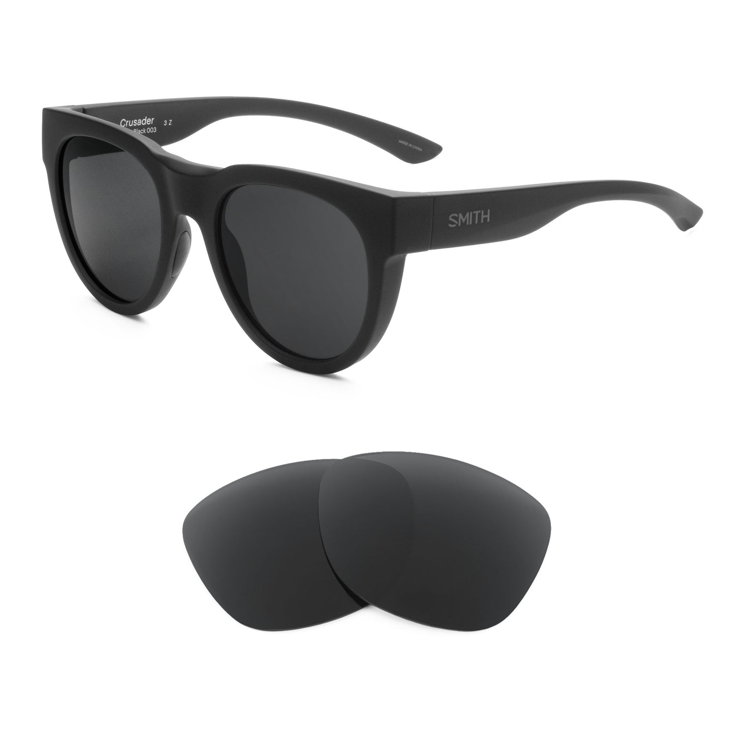 Smith Crusader sunglasses with replacement lenses