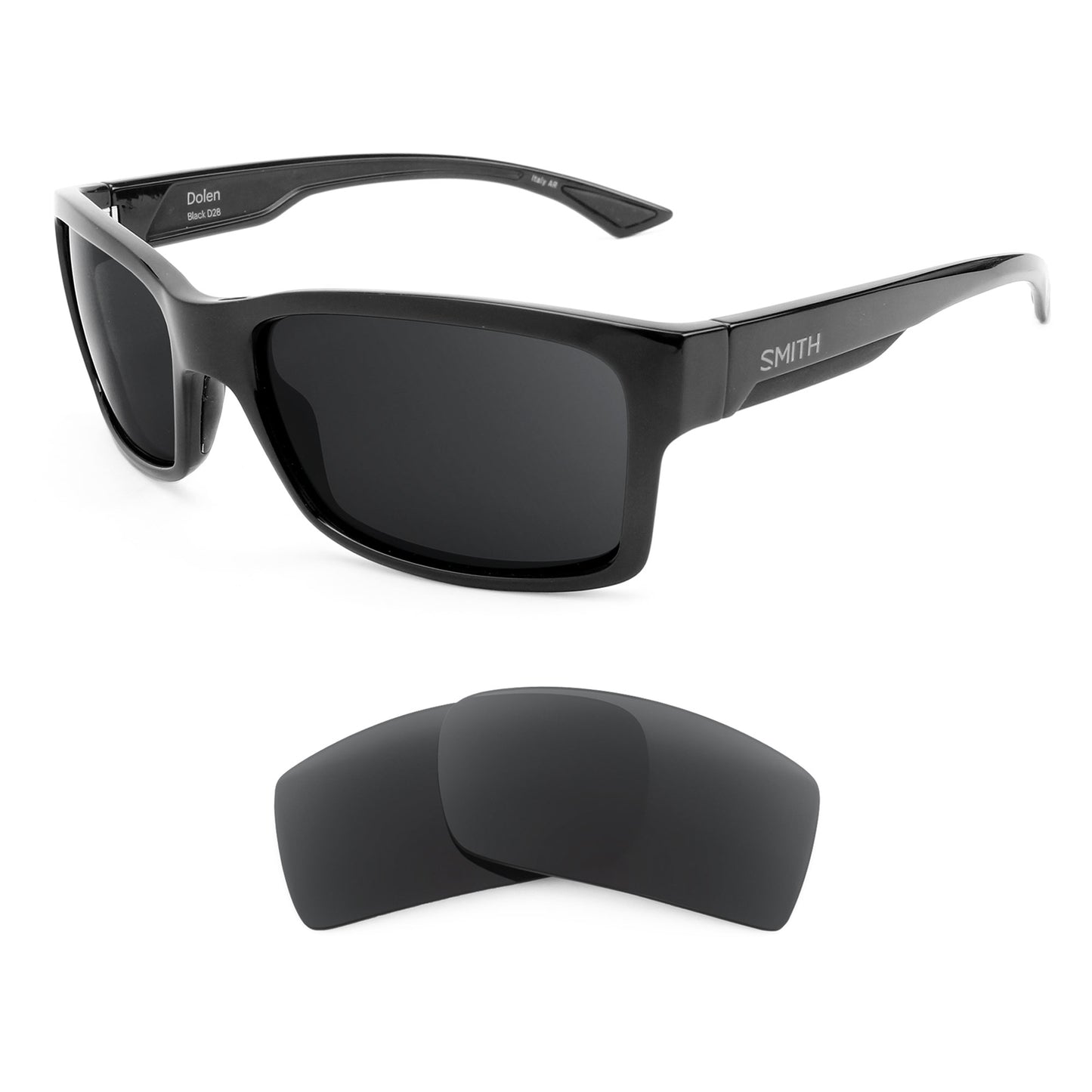 Smith Dolen sunglasses with replacement lenses