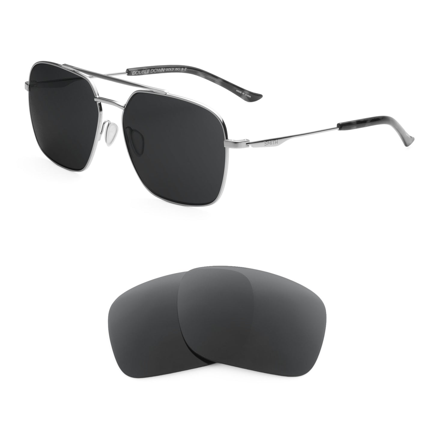 Smith Double Down sunglasses with replacement lenses