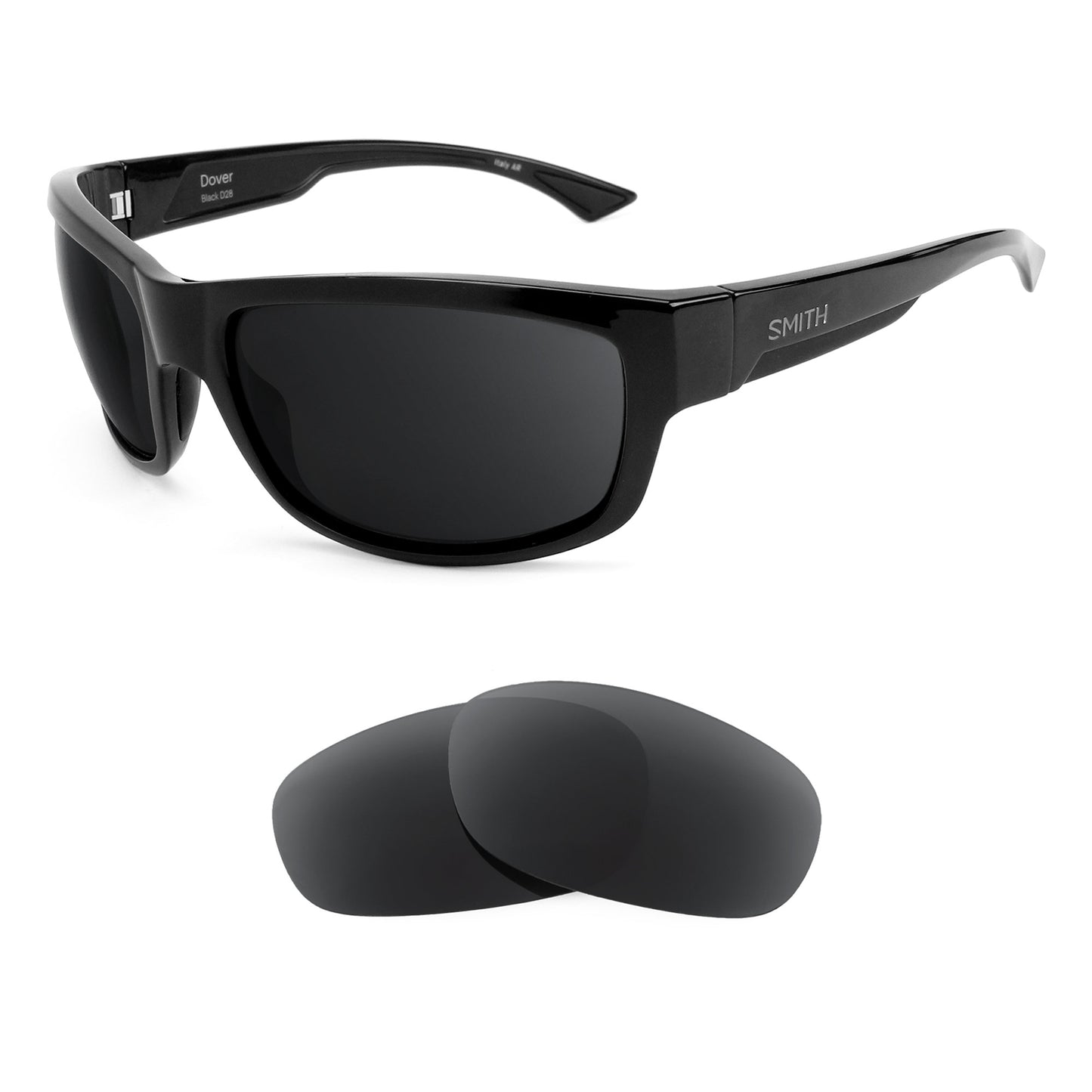 Smith Dover sunglasses with replacement lenses