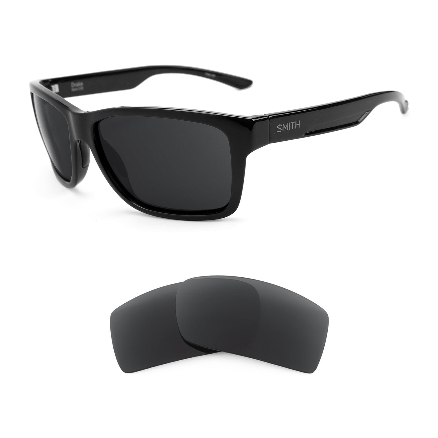 Smith Drake sunglasses with replacement lenses