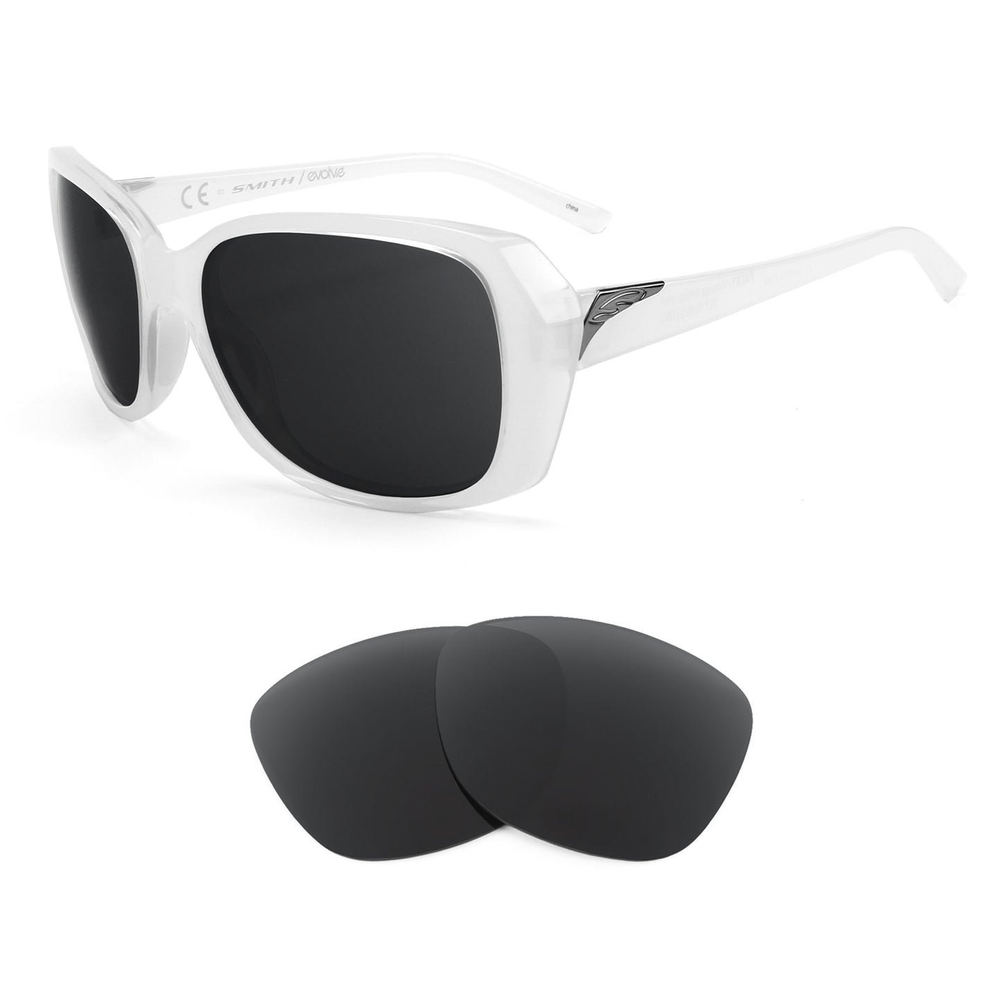 Smith Facet sunglasses with replacement lenses