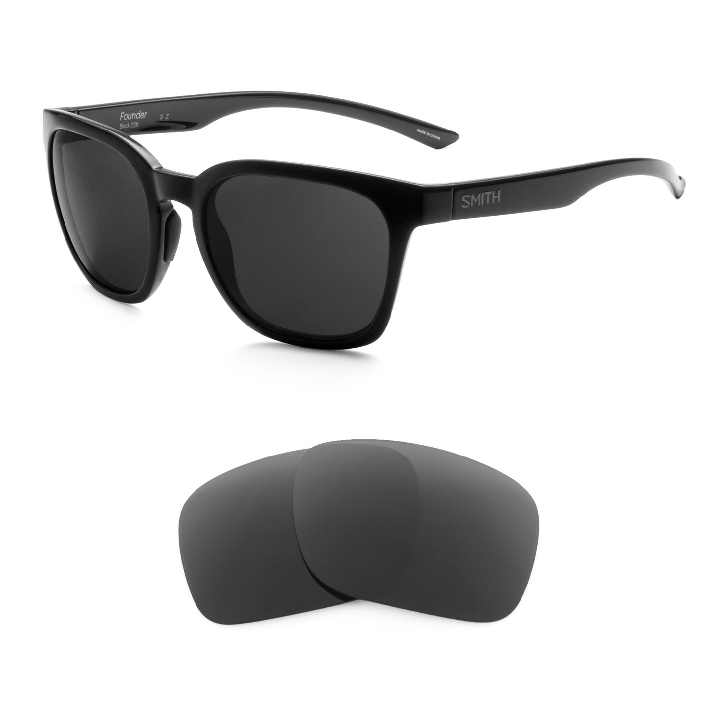 Smith Founder sunglasses with replacement lenses