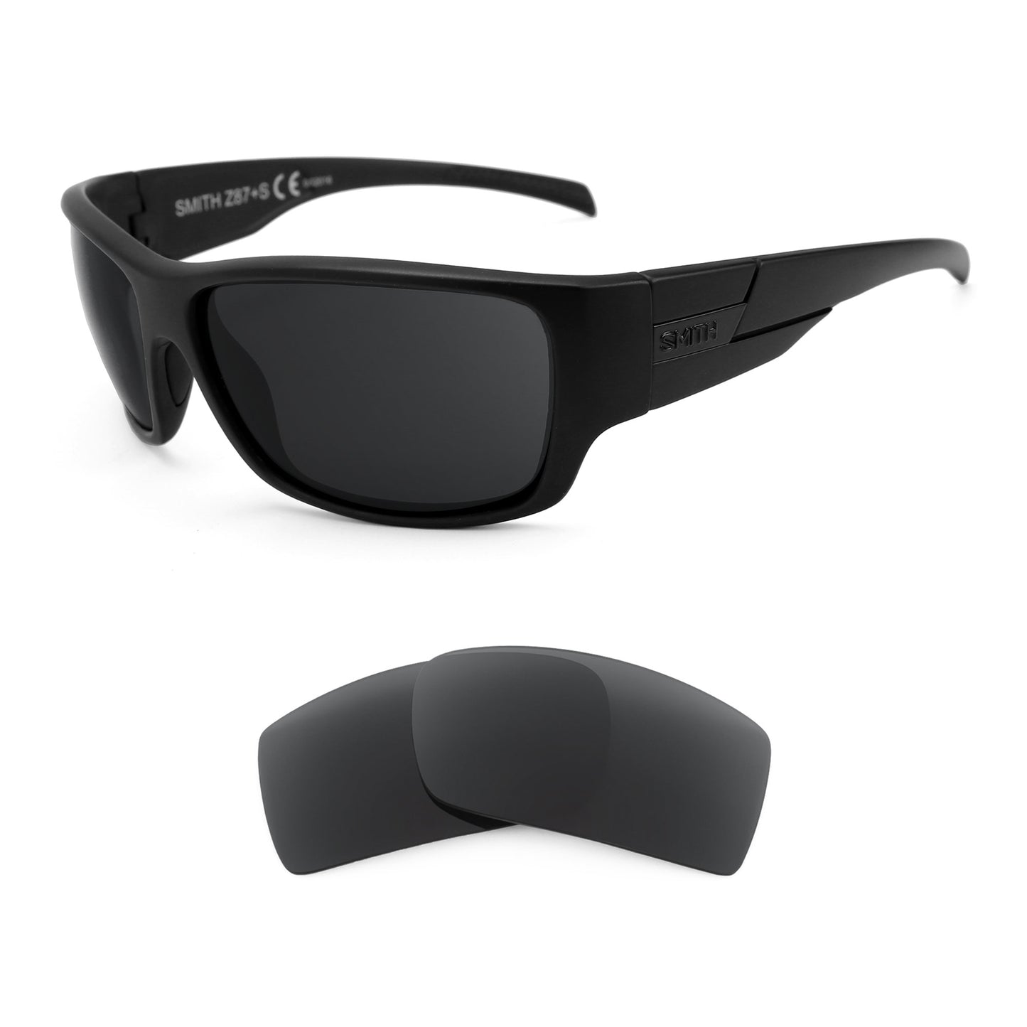 Smith Frontman Elite sunglasses with replacement lenses