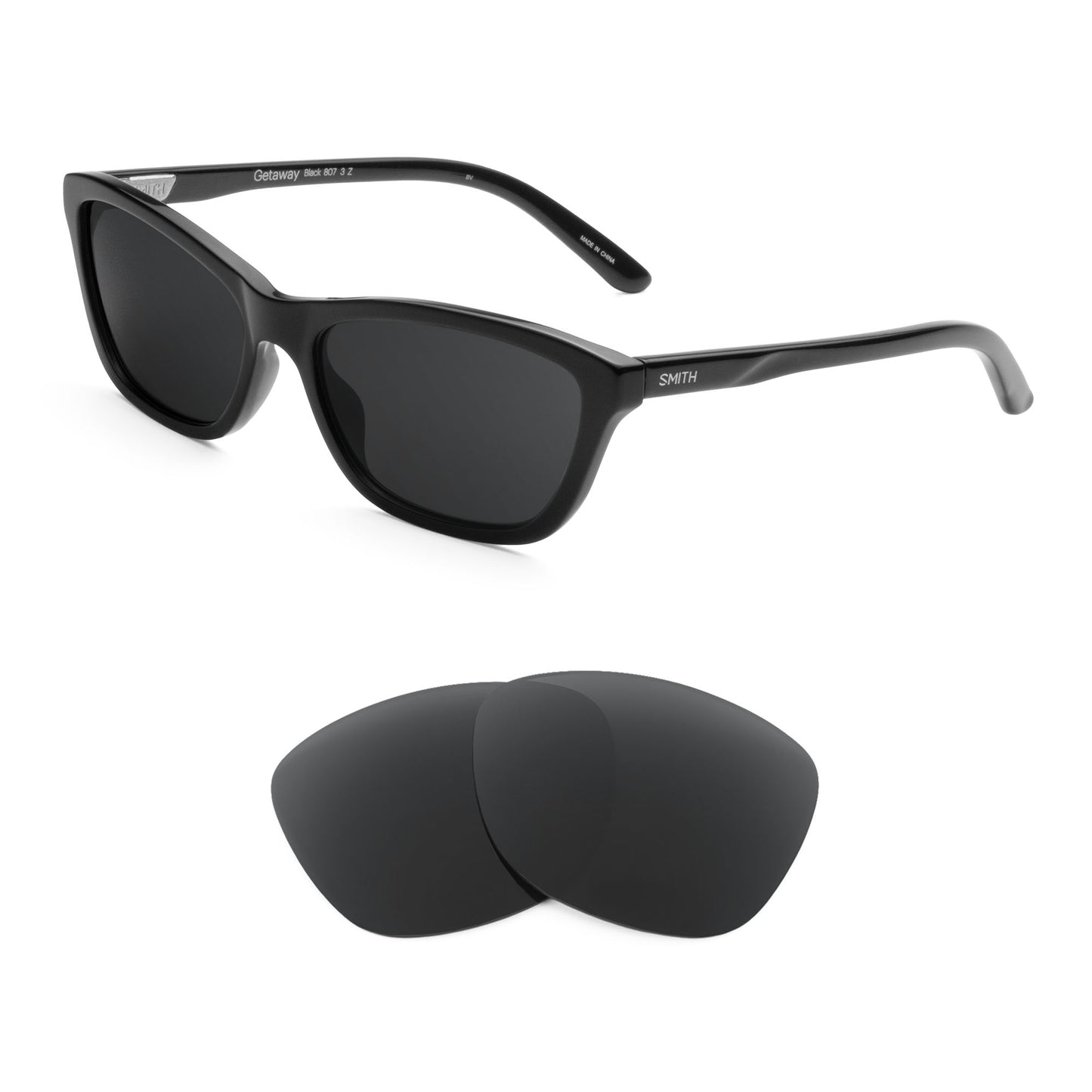 Smith Getaway sunglasses with replacement lenses