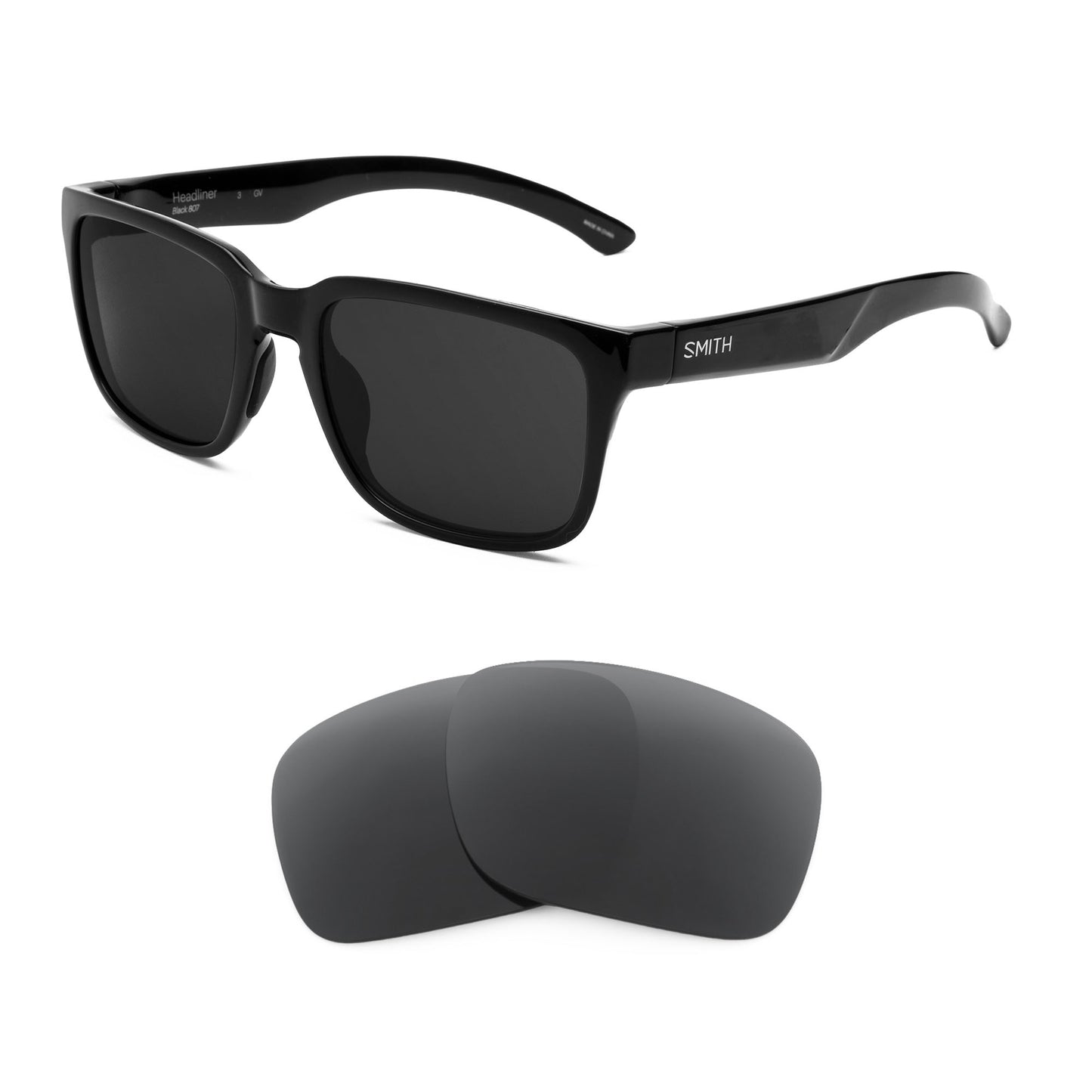 Smith Headliner sunglasses with replacement lenses