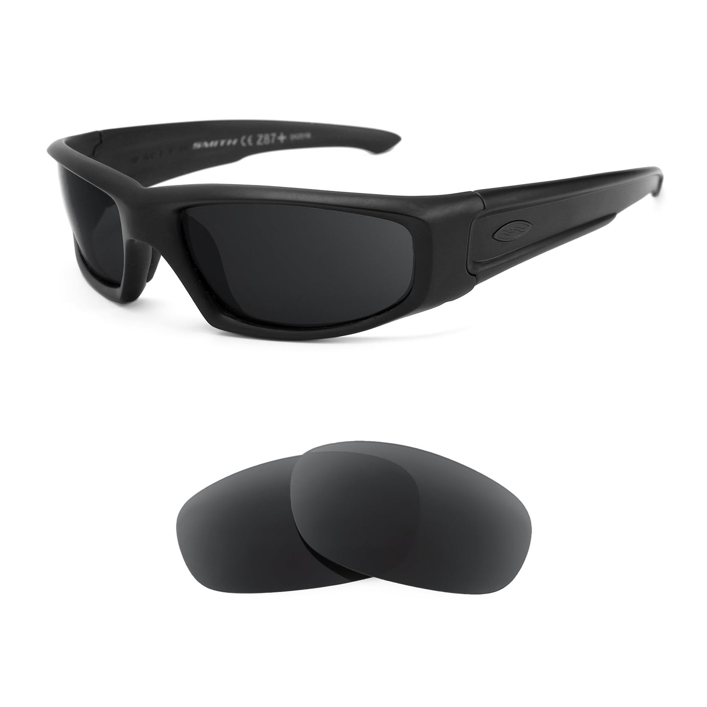 Smith Hudson Elite sunglasses with replacement lenses