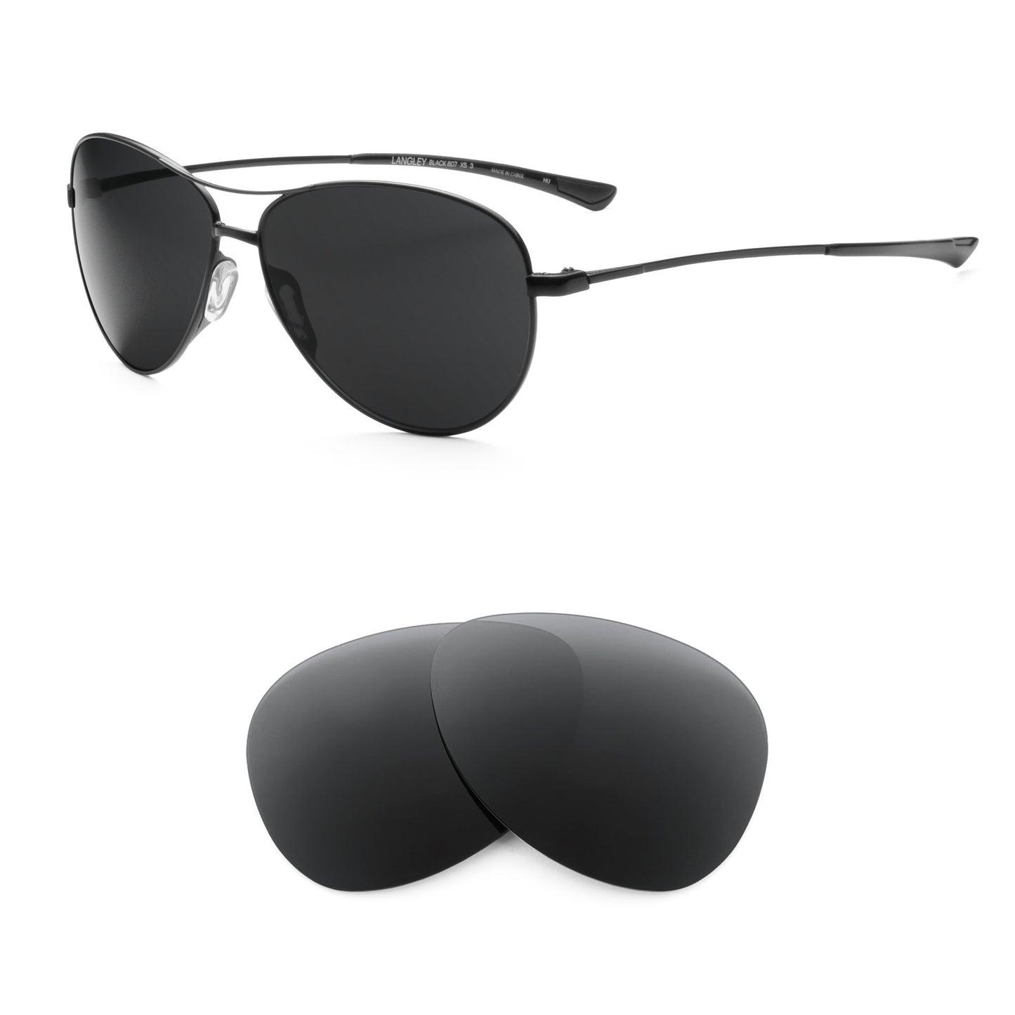 Smith Langley sunglasses with replacement lenses