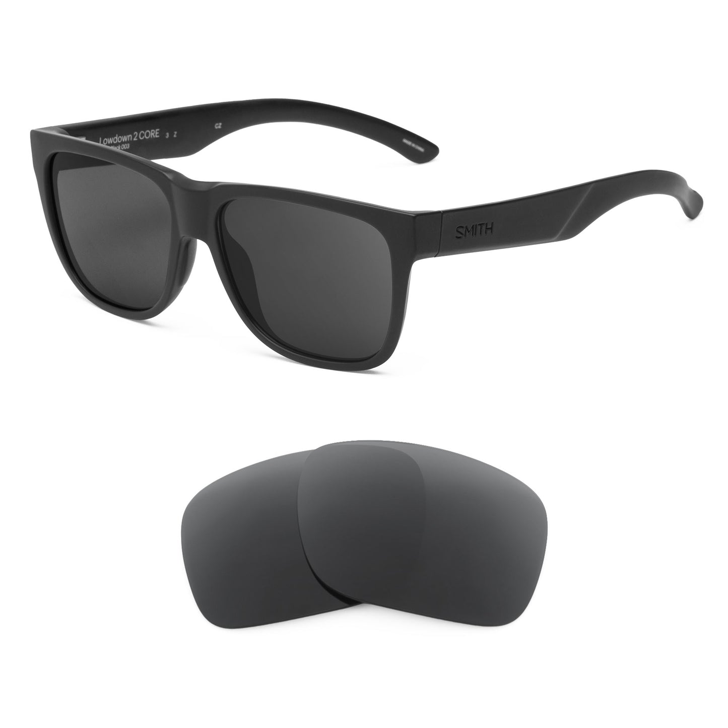 Smith Lowdown 2 CORE sunglasses with replacement lenses