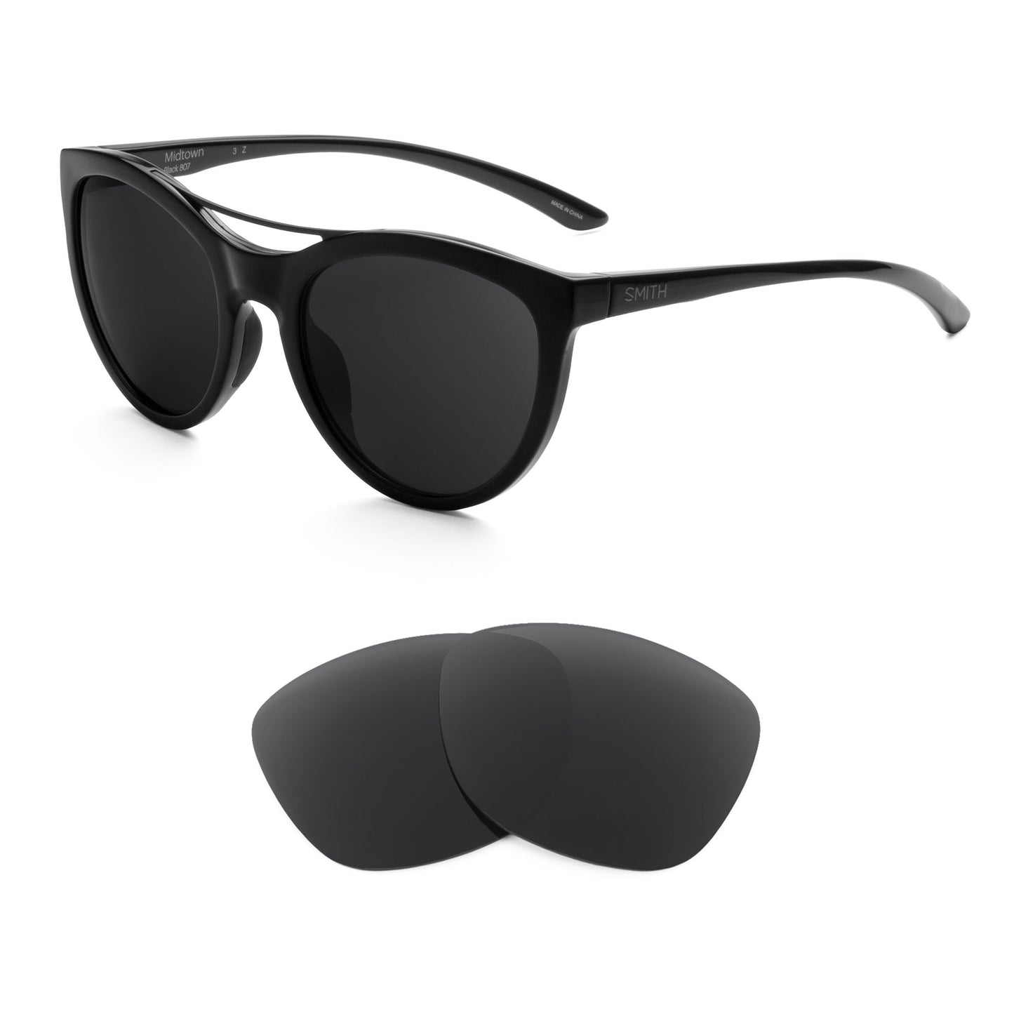 Smith Midtown sunglasses with replacement lenses