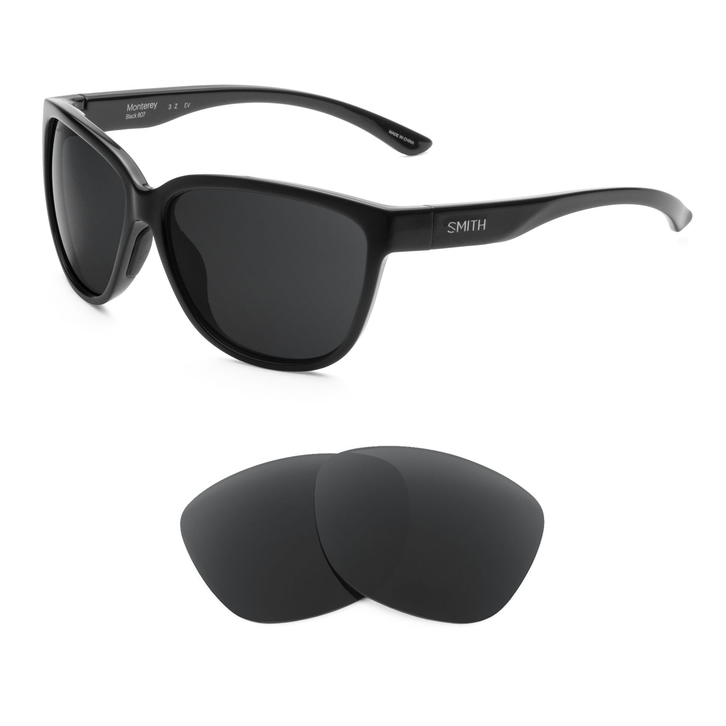 Smith Monterey sunglasses with replacement lenses