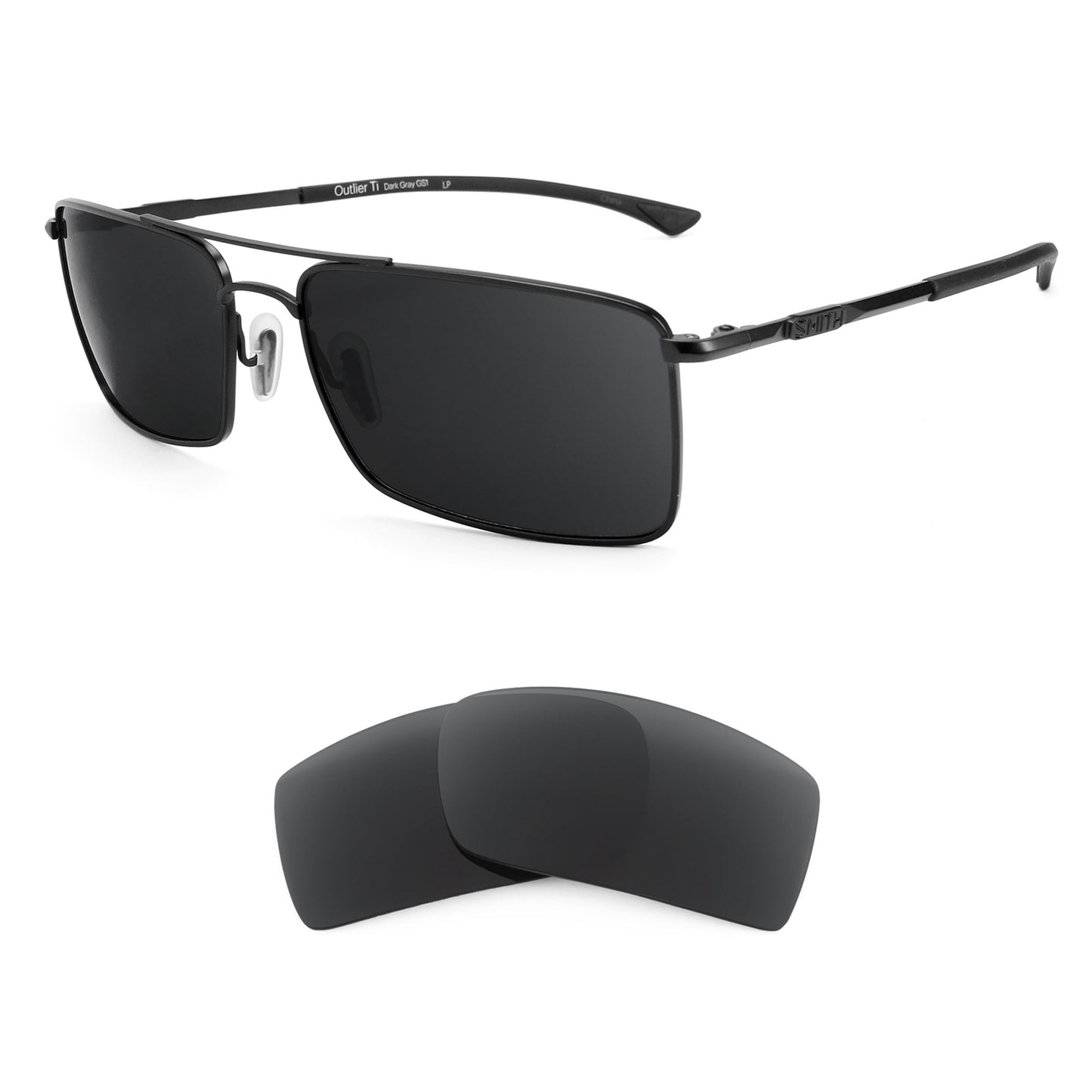 Smith Outlier Ti sunglasses with replacement lenses