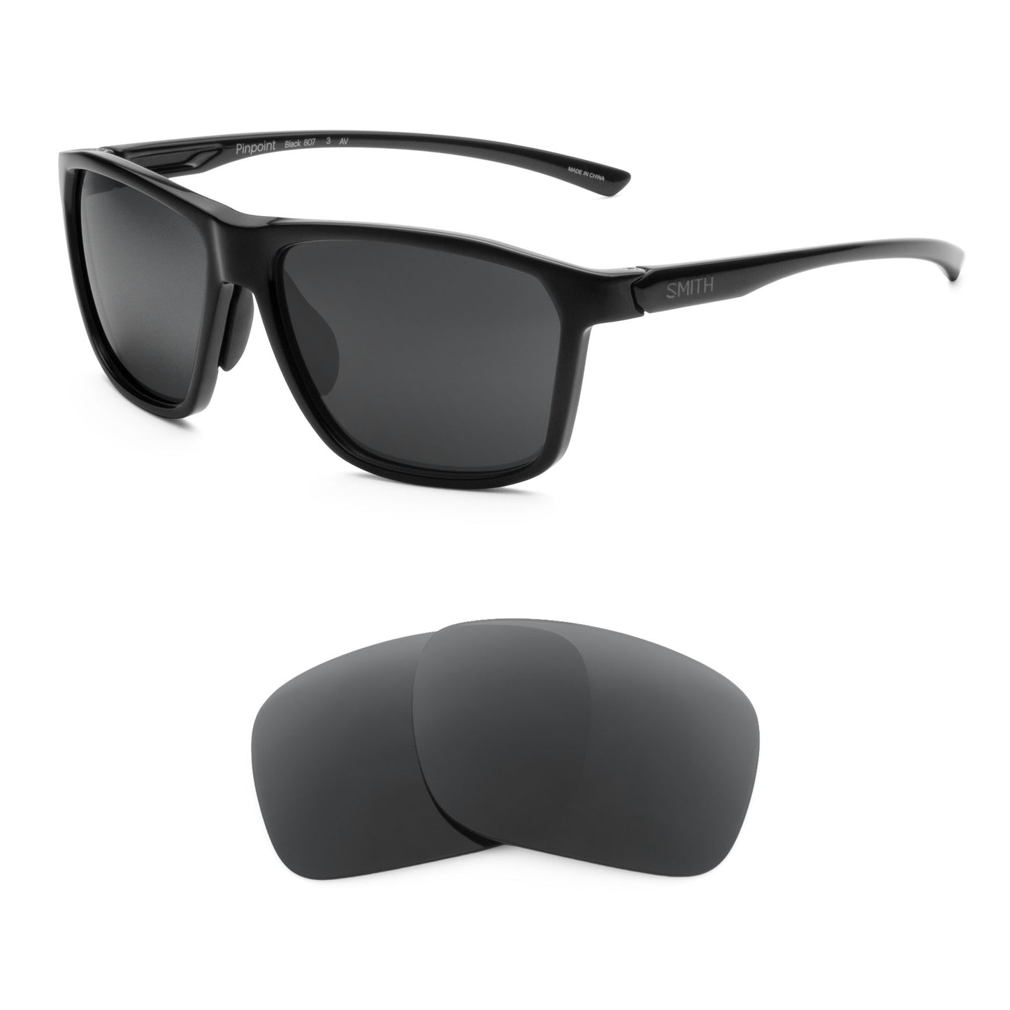 Smith Pinpoint sunglasses with replacement lenses