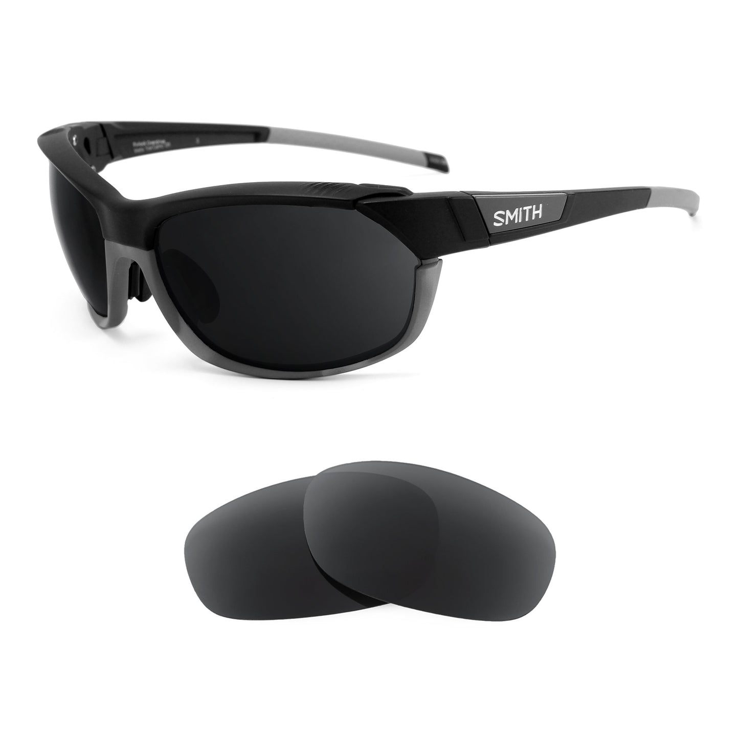Smith Pivlock Overdrive sunglasses with replacement lenses