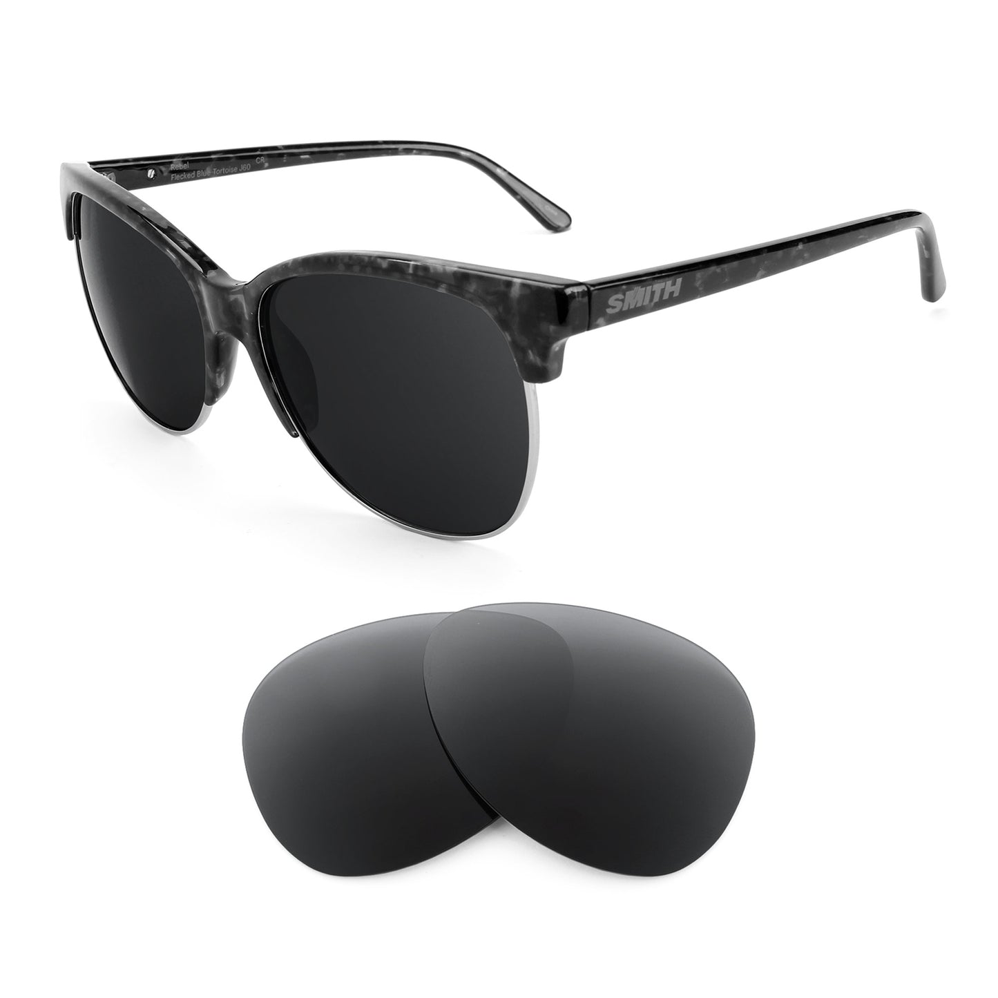 Smith Rebel sunglasses with replacement lenses