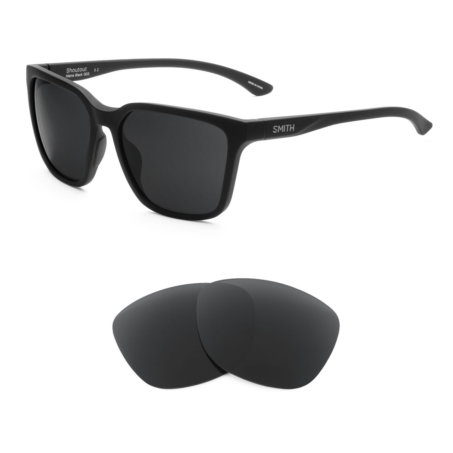 Smith Shoutout sunglasses with replacement lenses