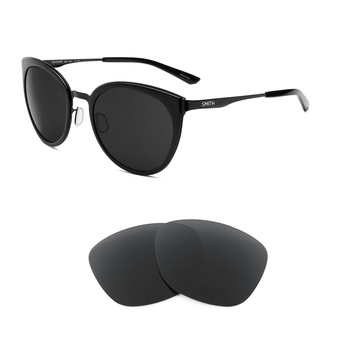 Smith Somerset sunglasses with replacement lenses