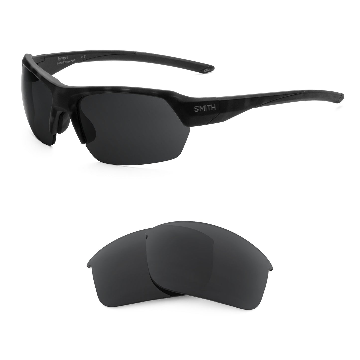 Smith Tempo sunglasses with replacement lenses