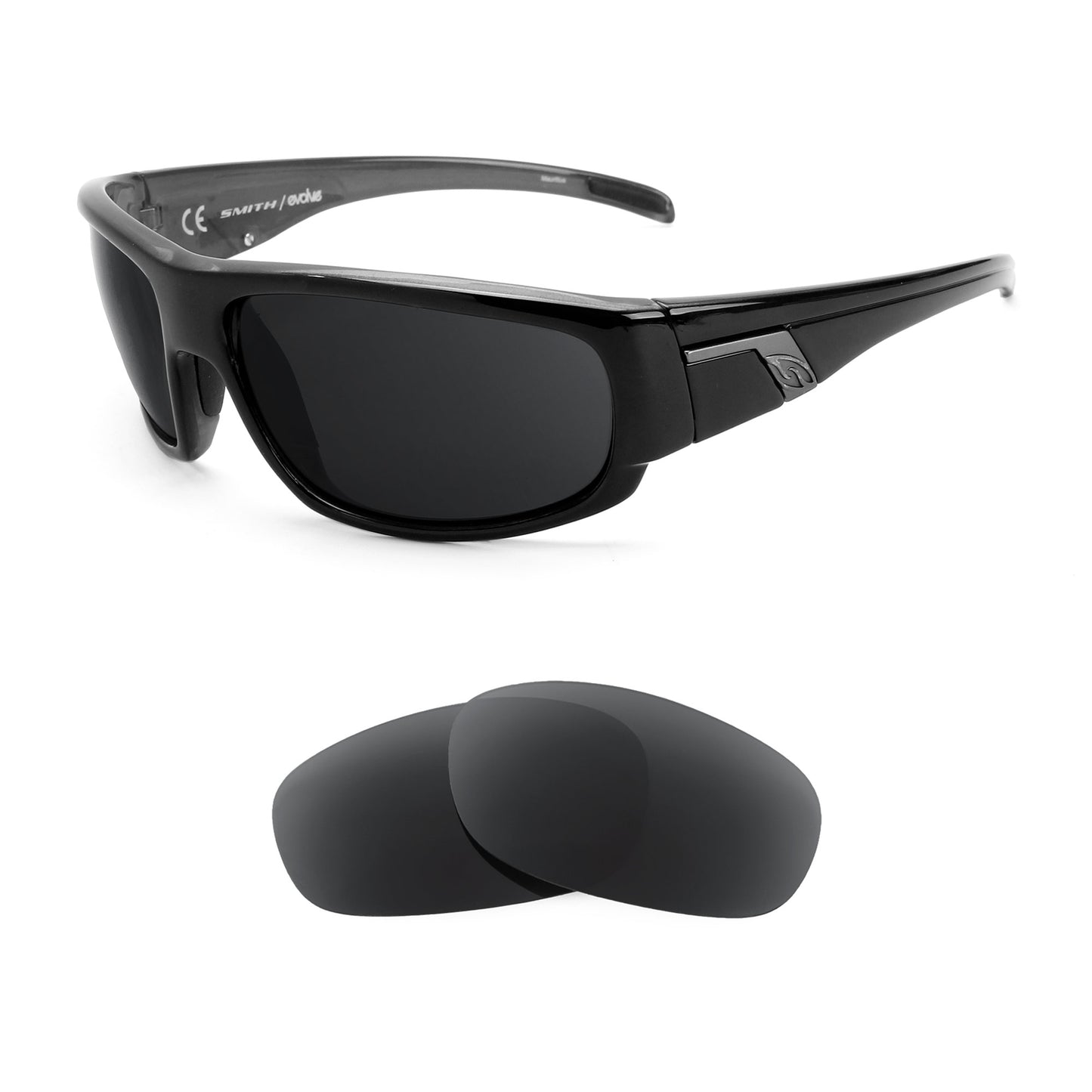 Smith Terrace sunglasses with replacement lenses