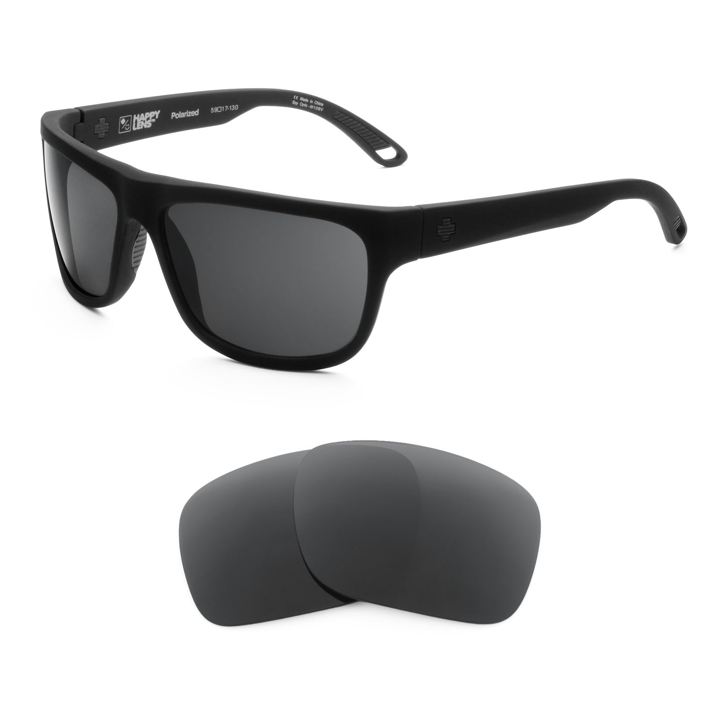 Spy Optic Angler sunglasses with replacement lenses