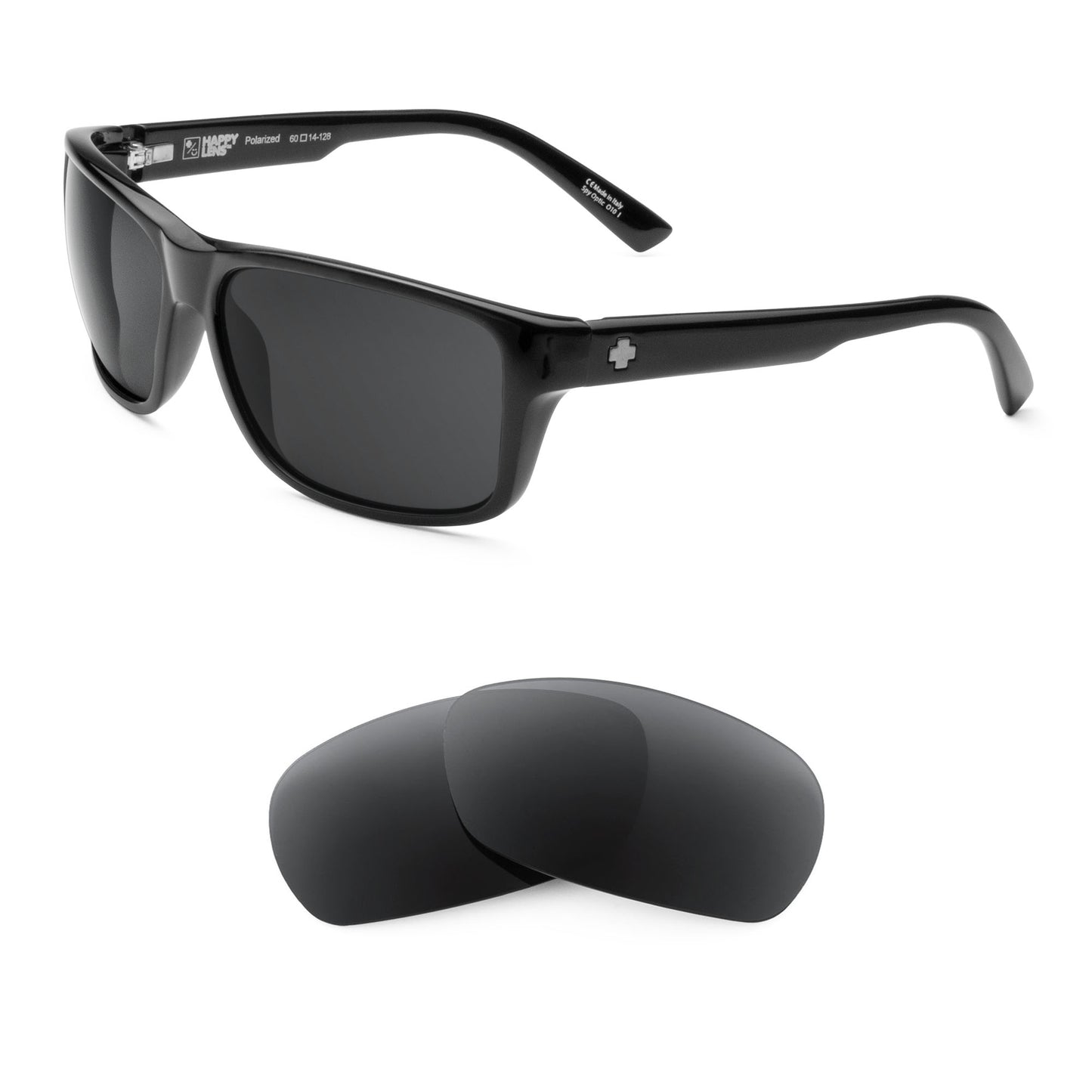 Spy Optic Arcylon sunglasses with replacement lenses