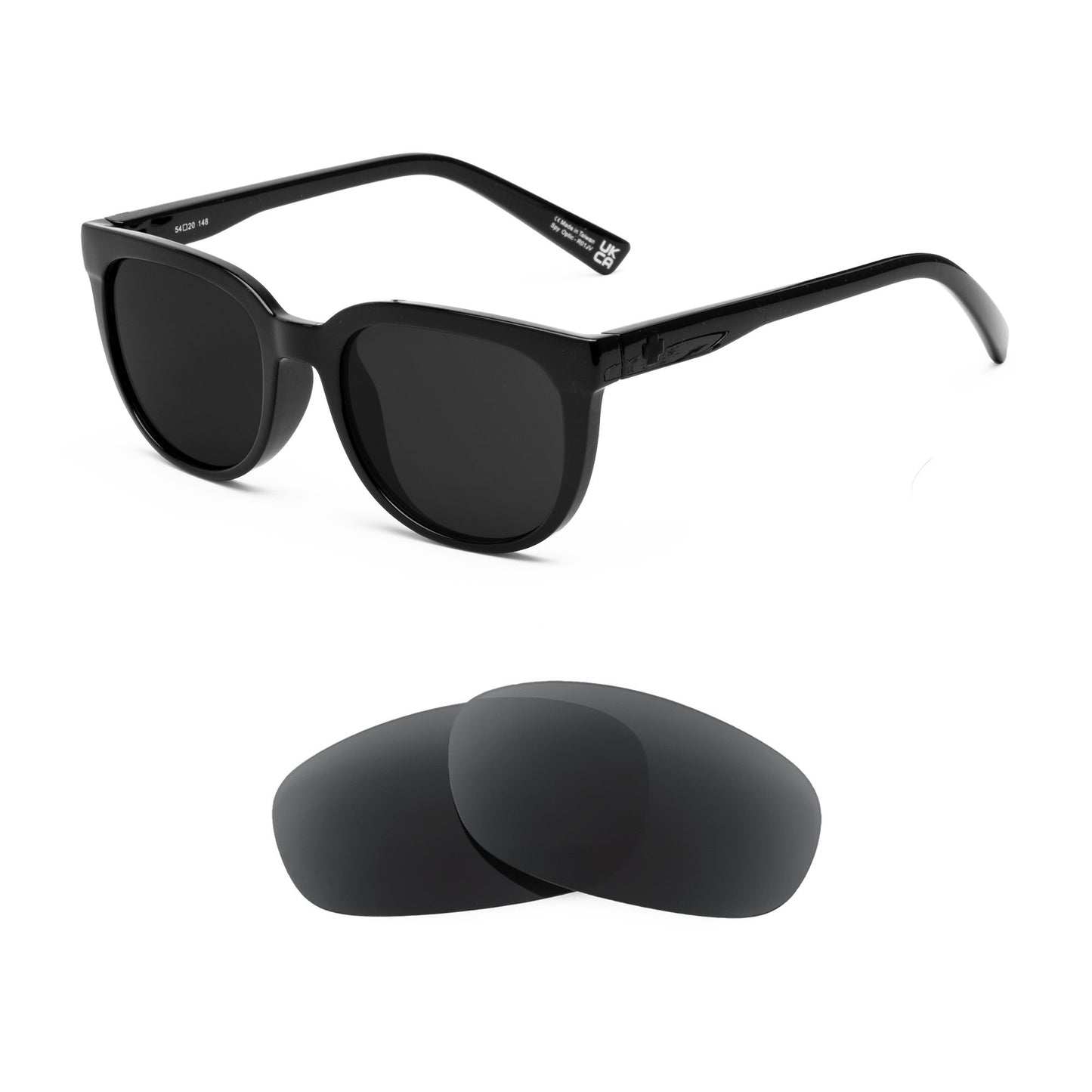 Spy Optic Bewilder sunglasses with replacement lenses
