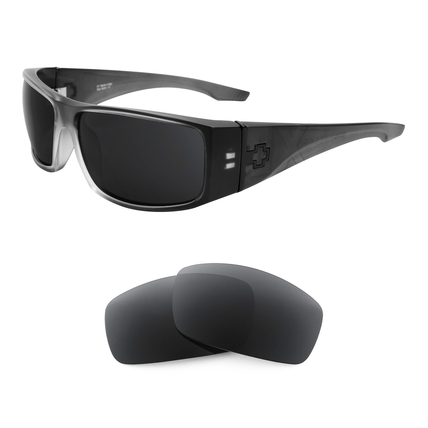 Spy Optic Cooper XL sunglasses with replacement lenses
