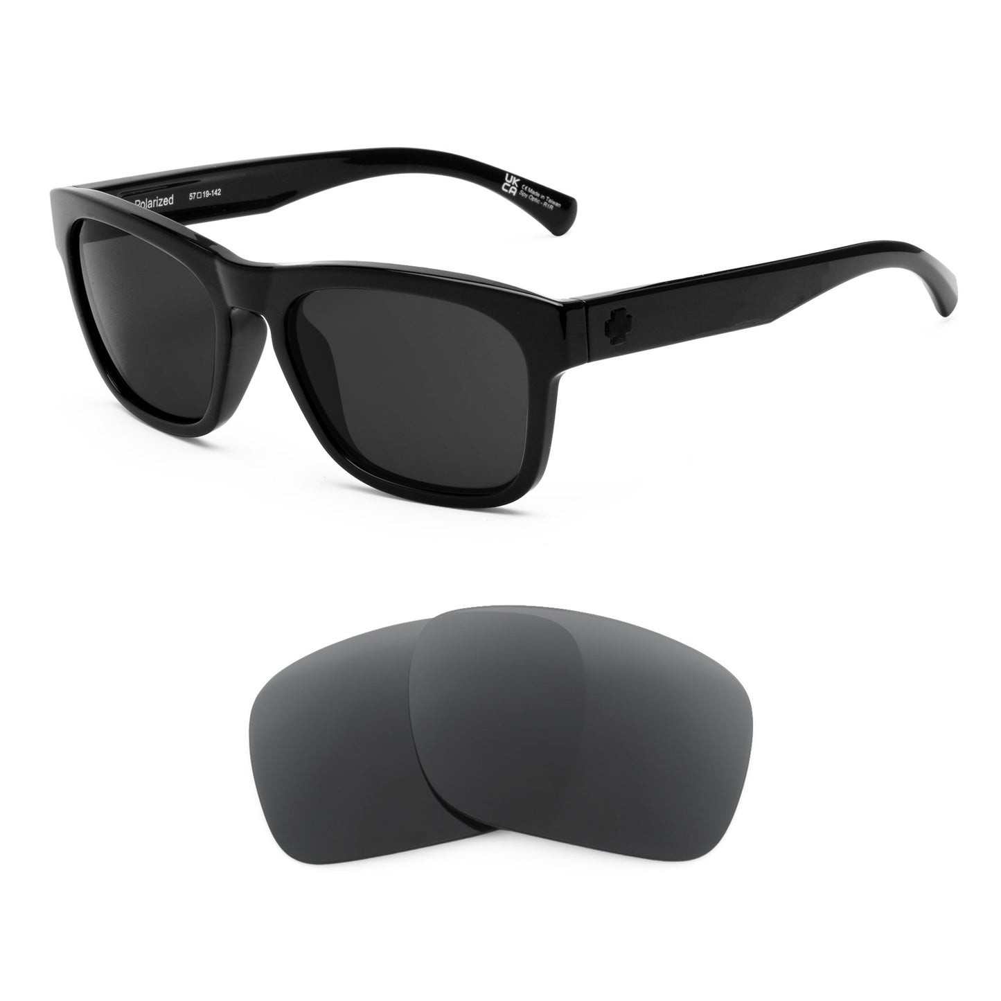 Spy Optic Crossway sunglasses with replacement lenses