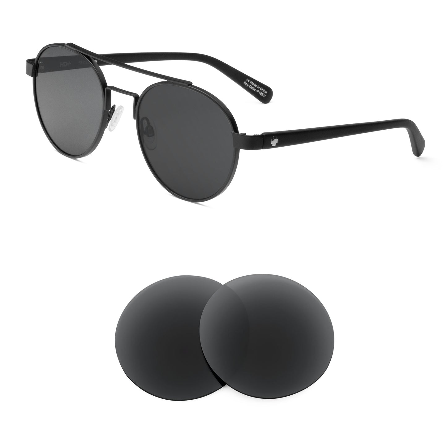 Spy Optic Deco sunglasses with replacement lenses