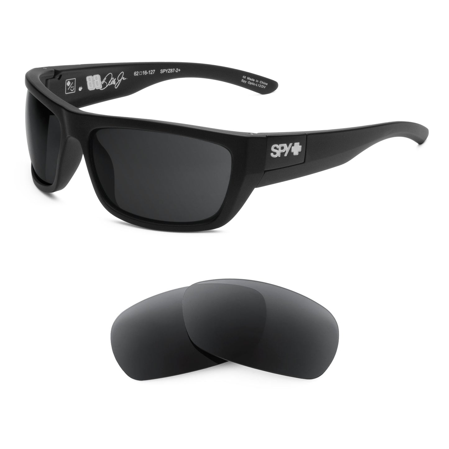 Spy Optic Dega sunglasses with replacement lenses