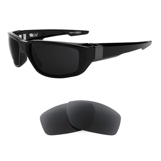 Spy Optic Dirty Mo 61mm sunglasses with replacement lenses