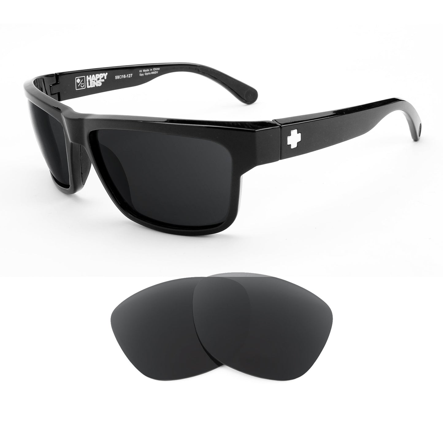 Spy Optic Frazier sunglasses with replacement lenses