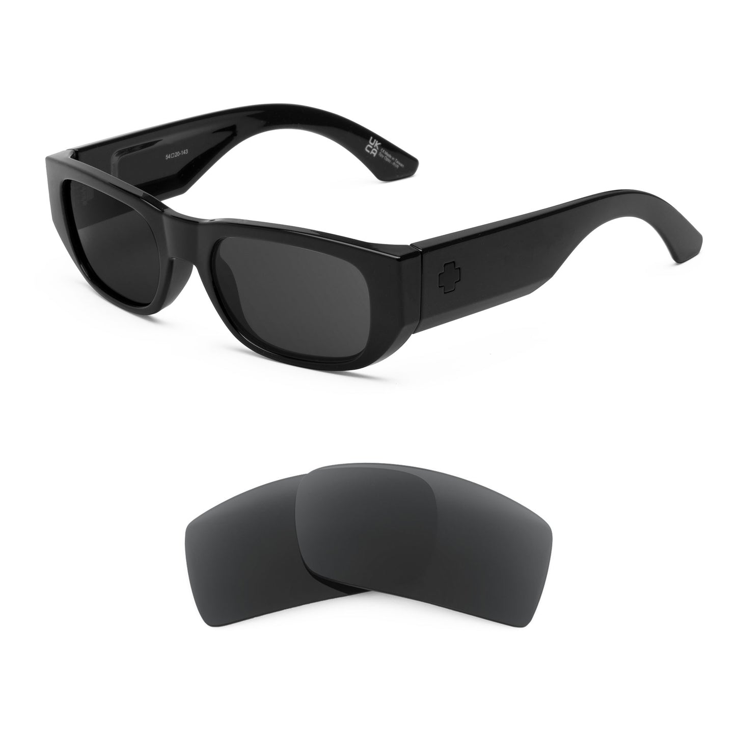 Spy Optic Genre sunglasses with replacement lenses