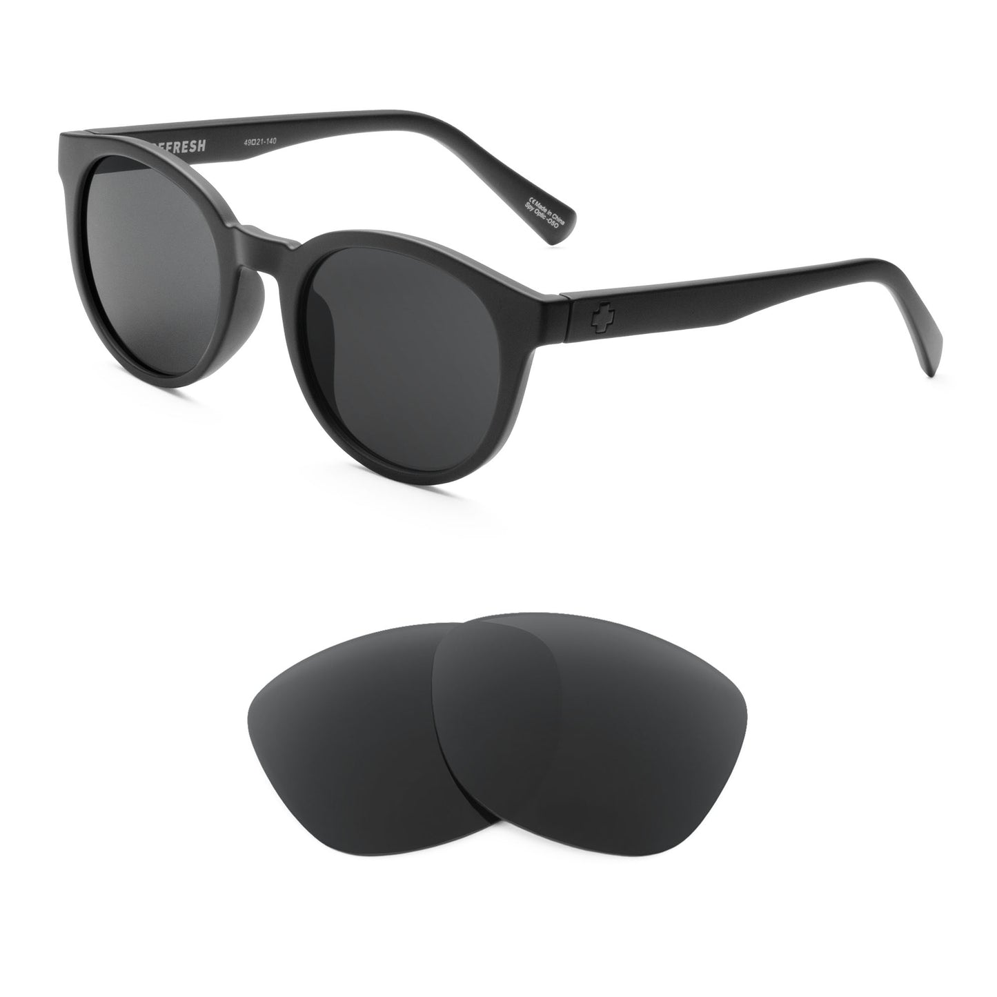 Spy Optic Hi-Fi sunglasses with replacement lenses