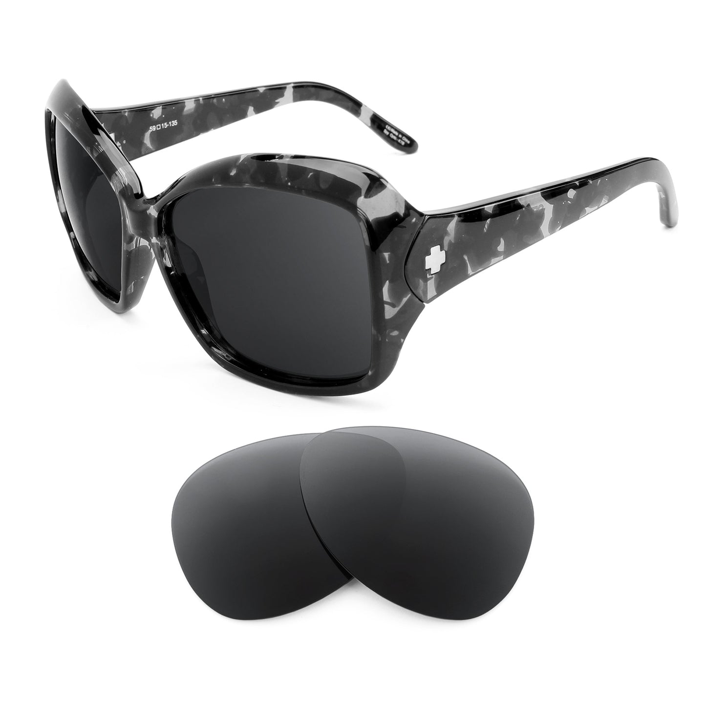 Spy Optic Honey sunglasses with replacement lenses
