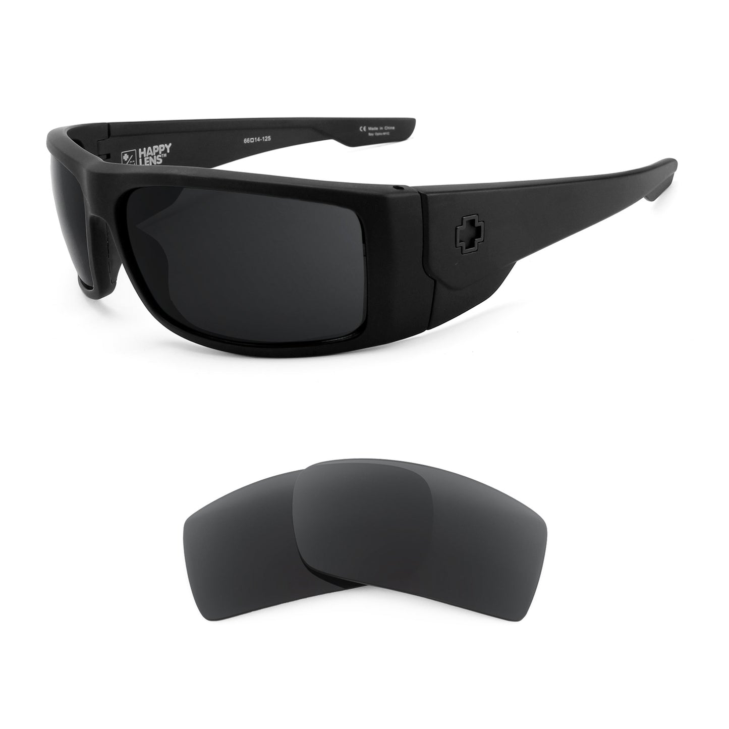 Spy Optic Konvoy sunglasses with replacement lenses