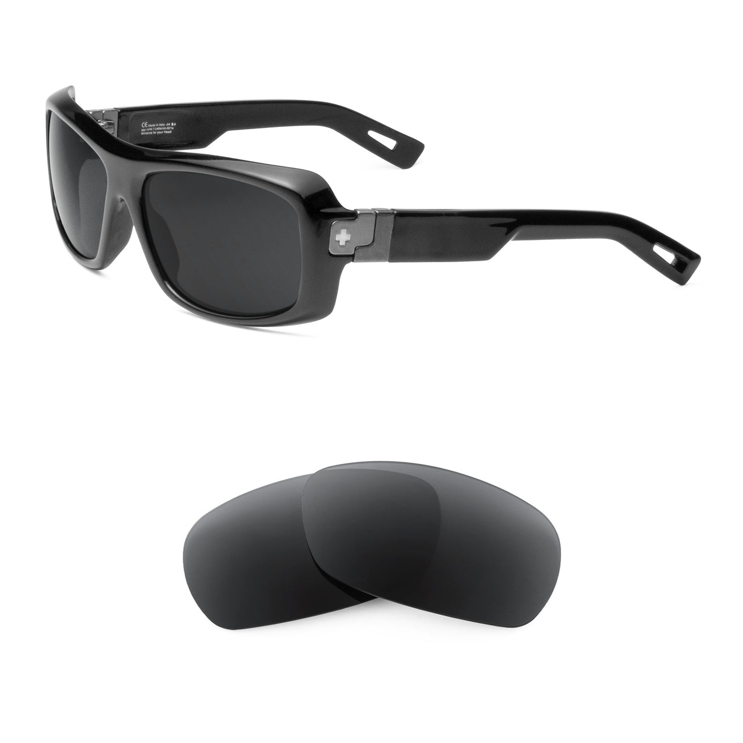 Spy Optic Le Baron sunglasses with replacement lenses